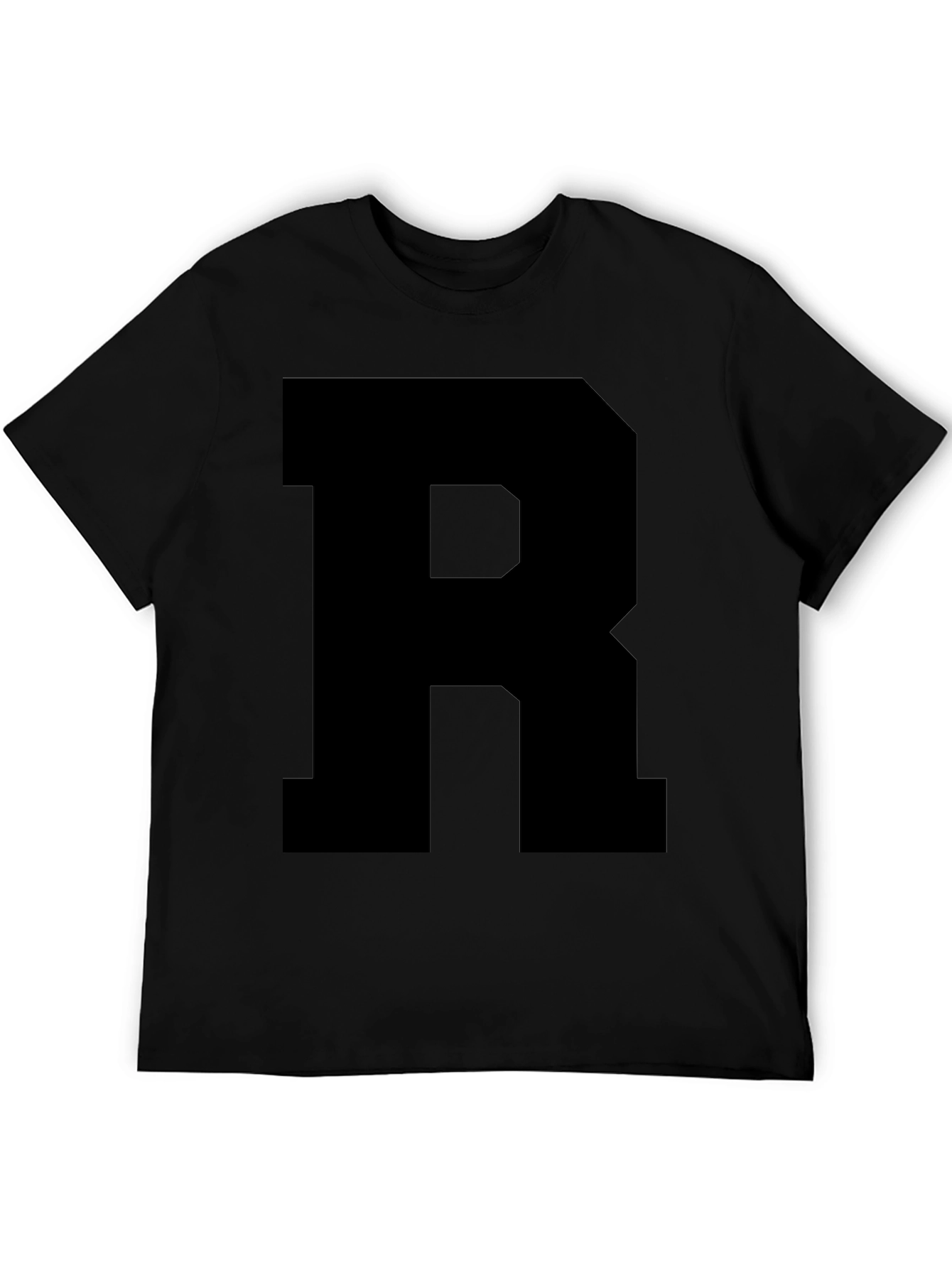 Bold R Graphic Tee - Casual Style