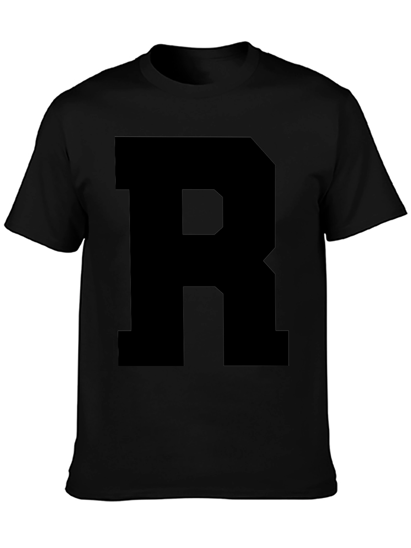 Bold R Graphic Tee - Casual Style