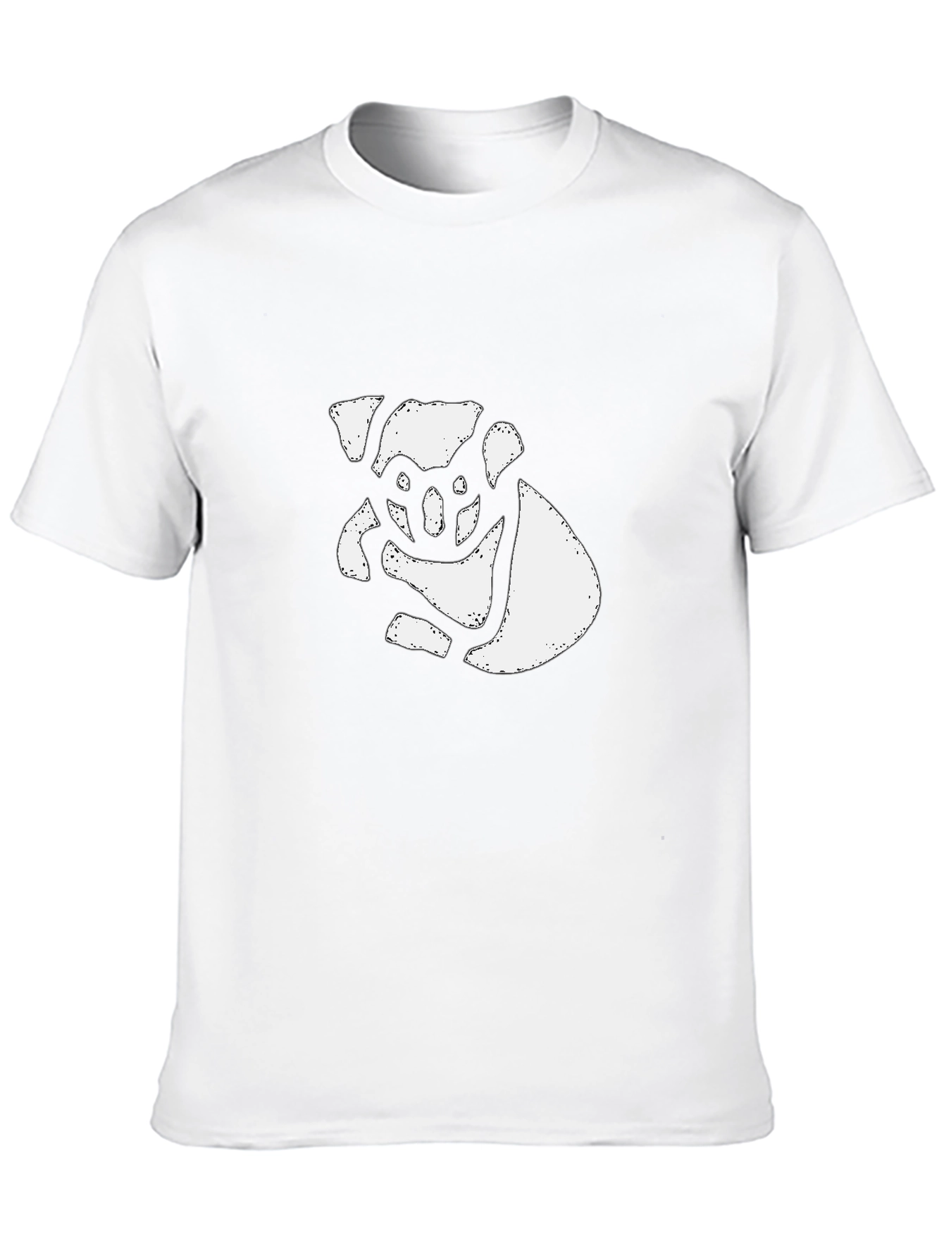 Koala Graphic Tee - Modern Black T-Shirt