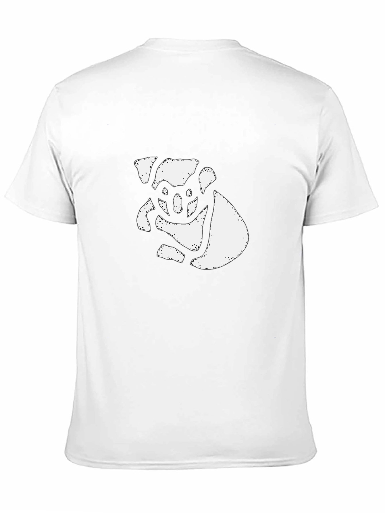 Koala Graphic Tee - Modern Black T-Shirt