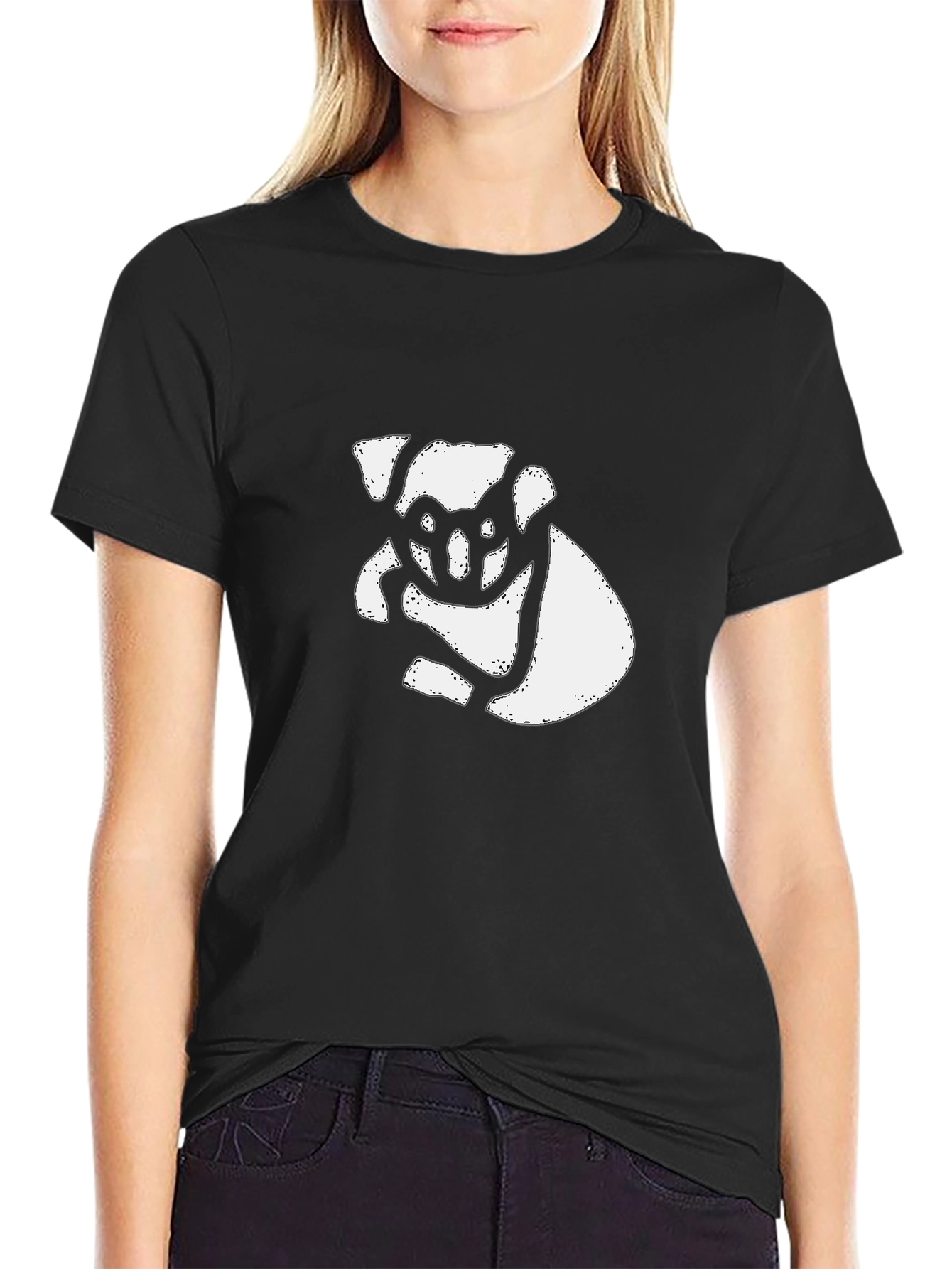 Koala Graphic Tee - Modern Black T-Shirt
