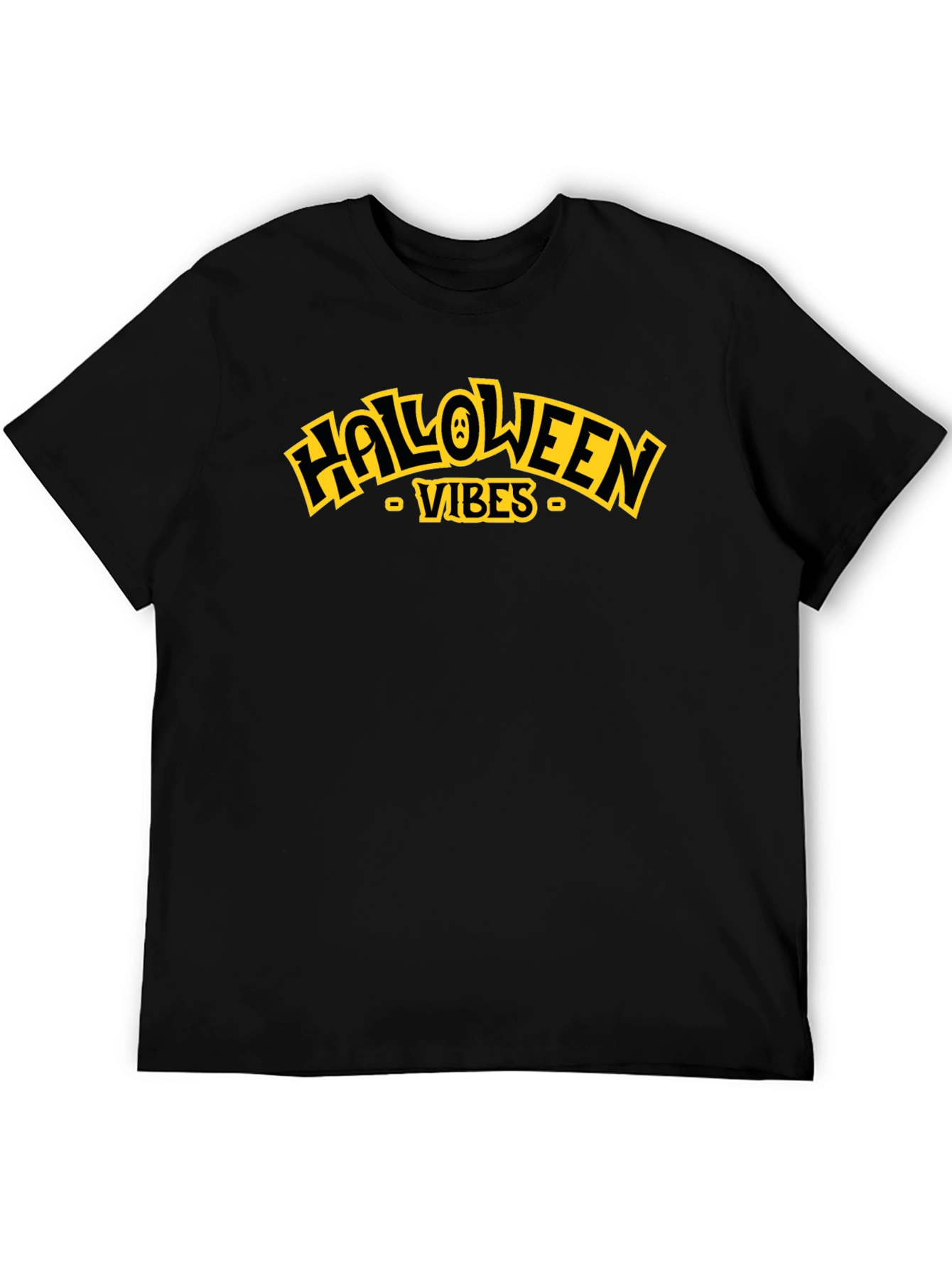 Halloween Vibes Black T-Shirt