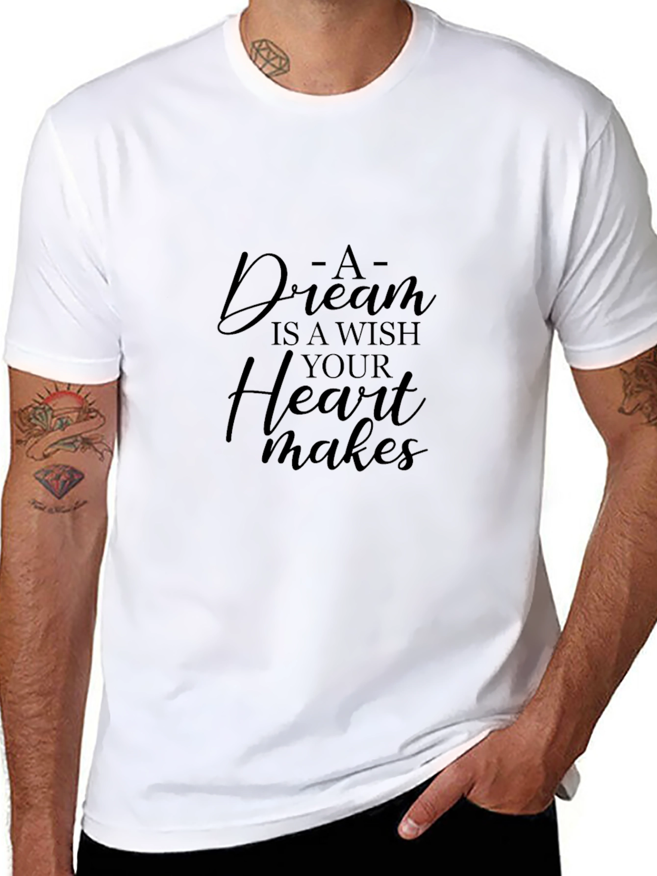 Dream Wish Heart Makes T-Shirt