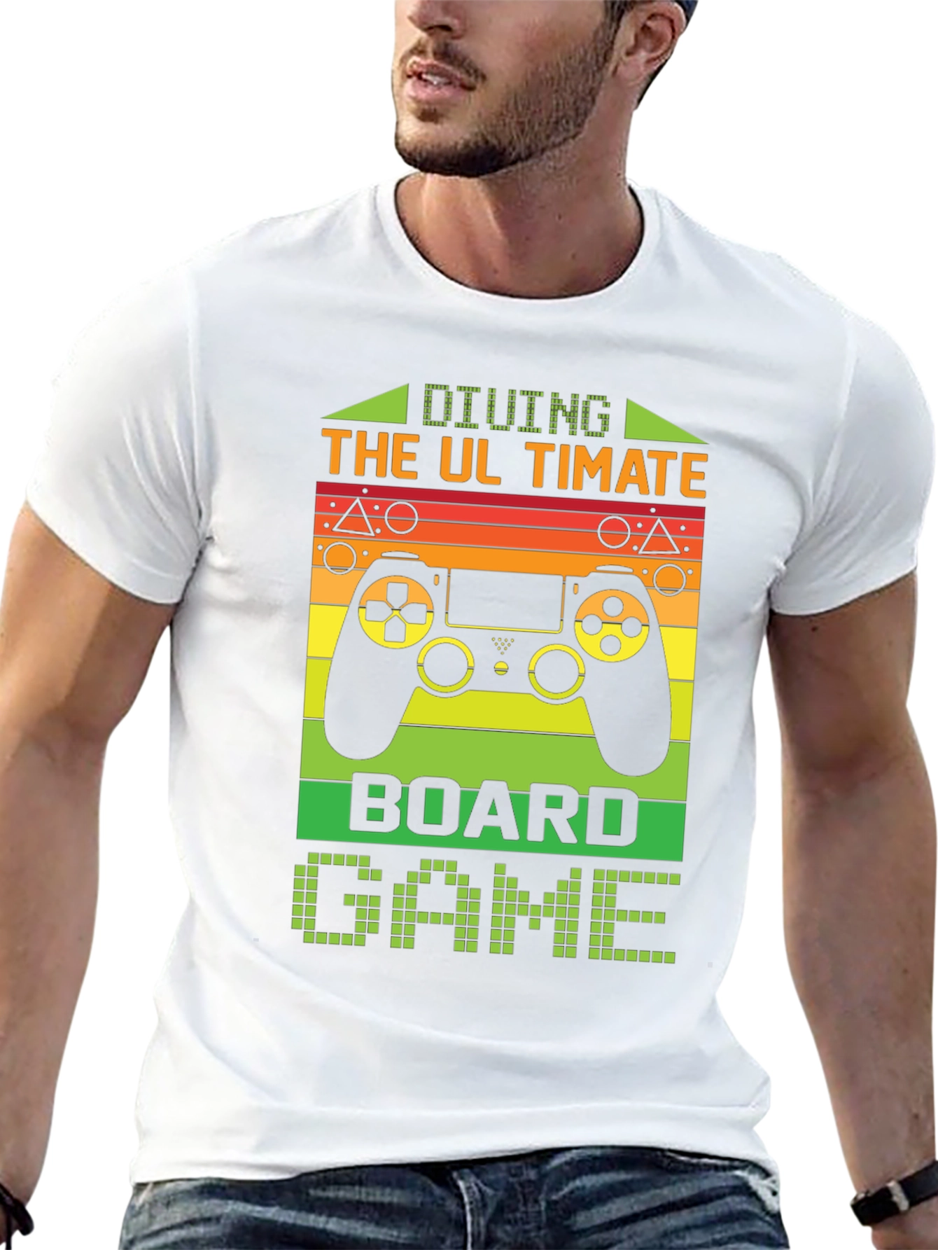 Level Up Your Style: Gaming Board Game T-Shirt
