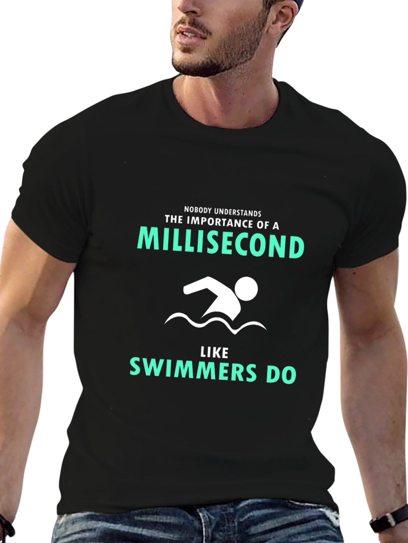 Swimmer Millisecond T-Shirt - Athlete Pride Tee