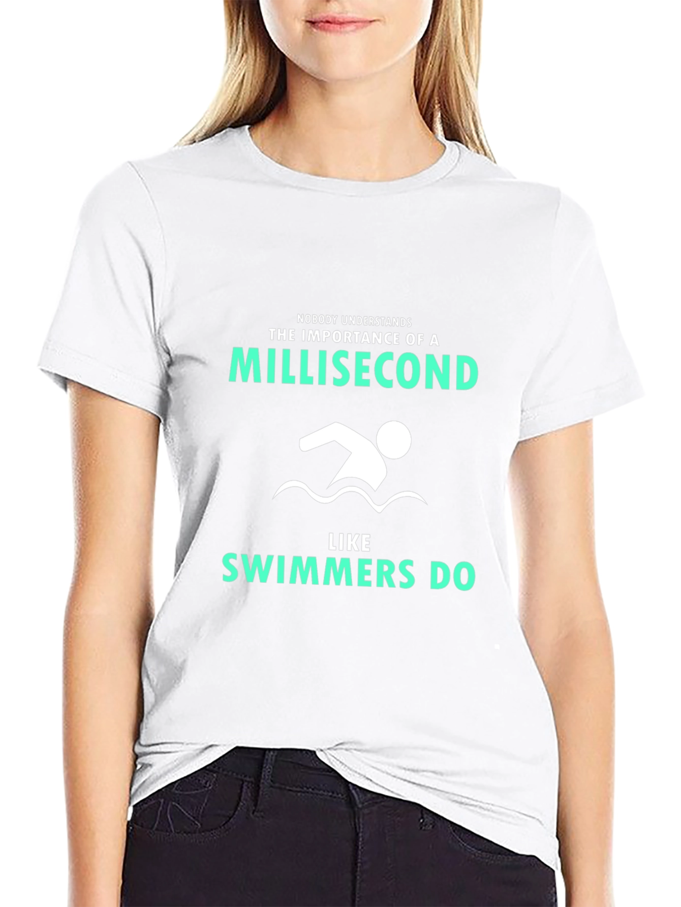 Swimmer Millisecond T-Shirt - Athlete Pride Tee