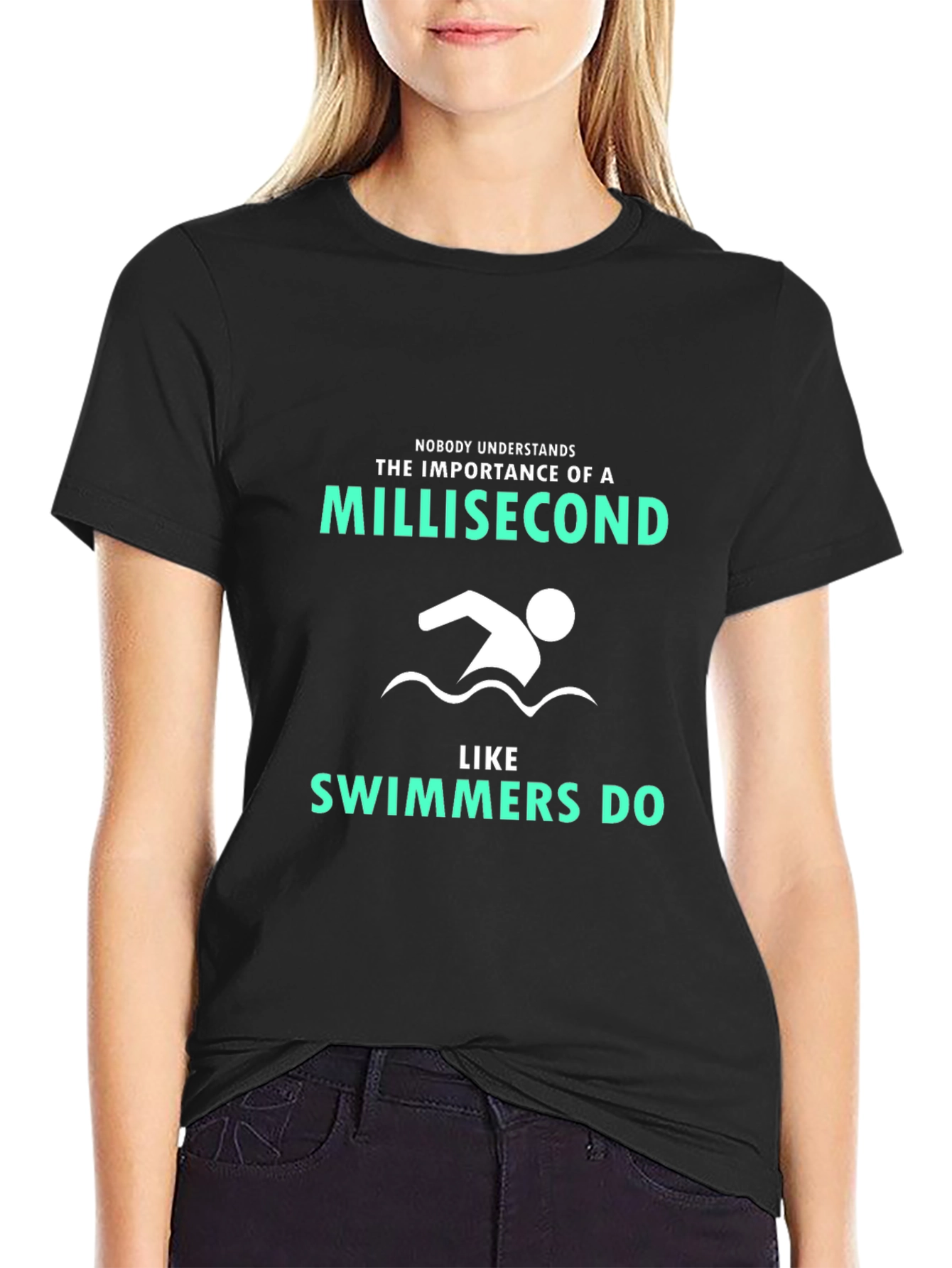 Swimmer Millisecond T-Shirt - Athlete Pride Tee