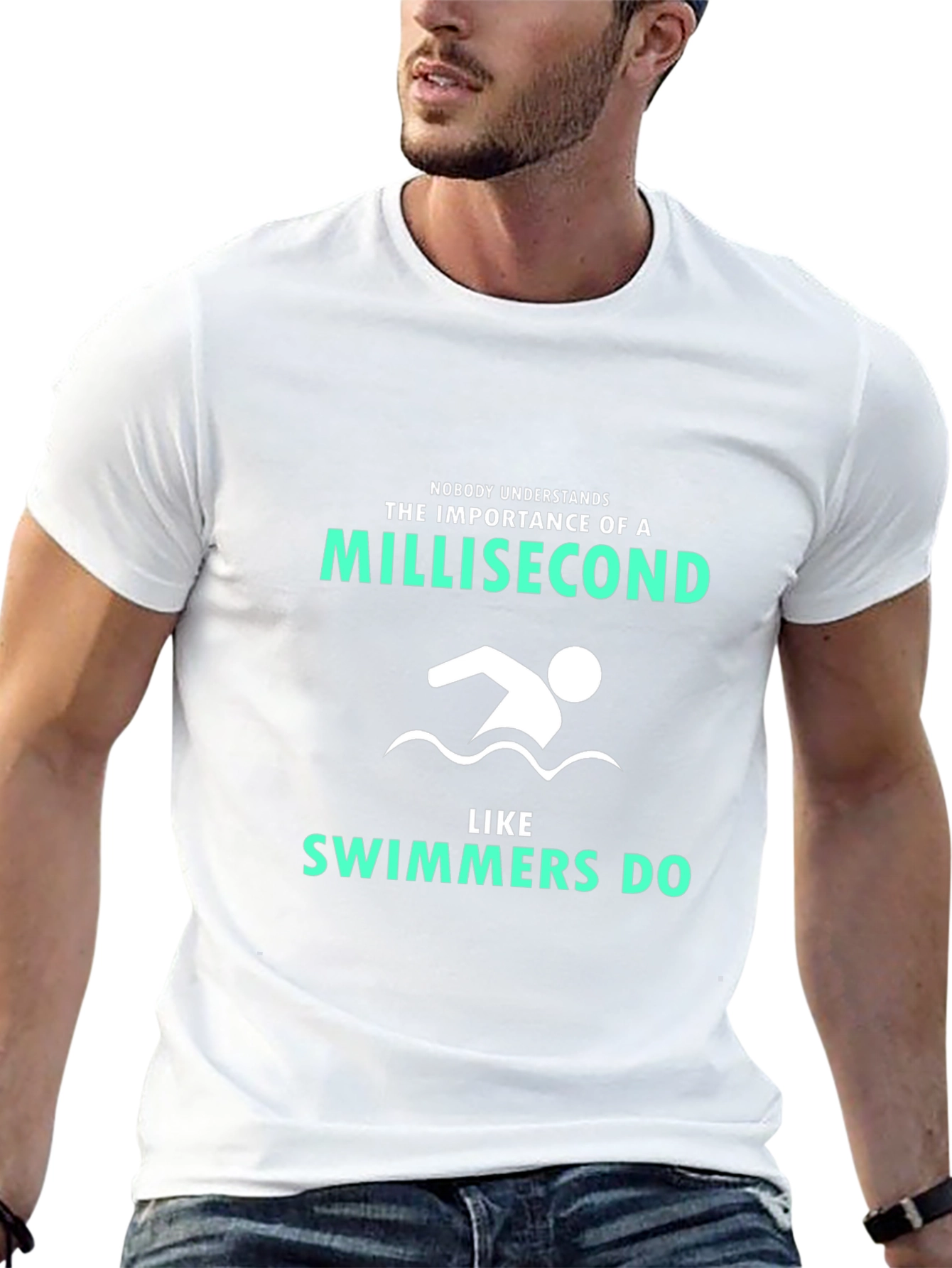 Swimmer Millisecond T-Shirt - Athlete Pride Tee