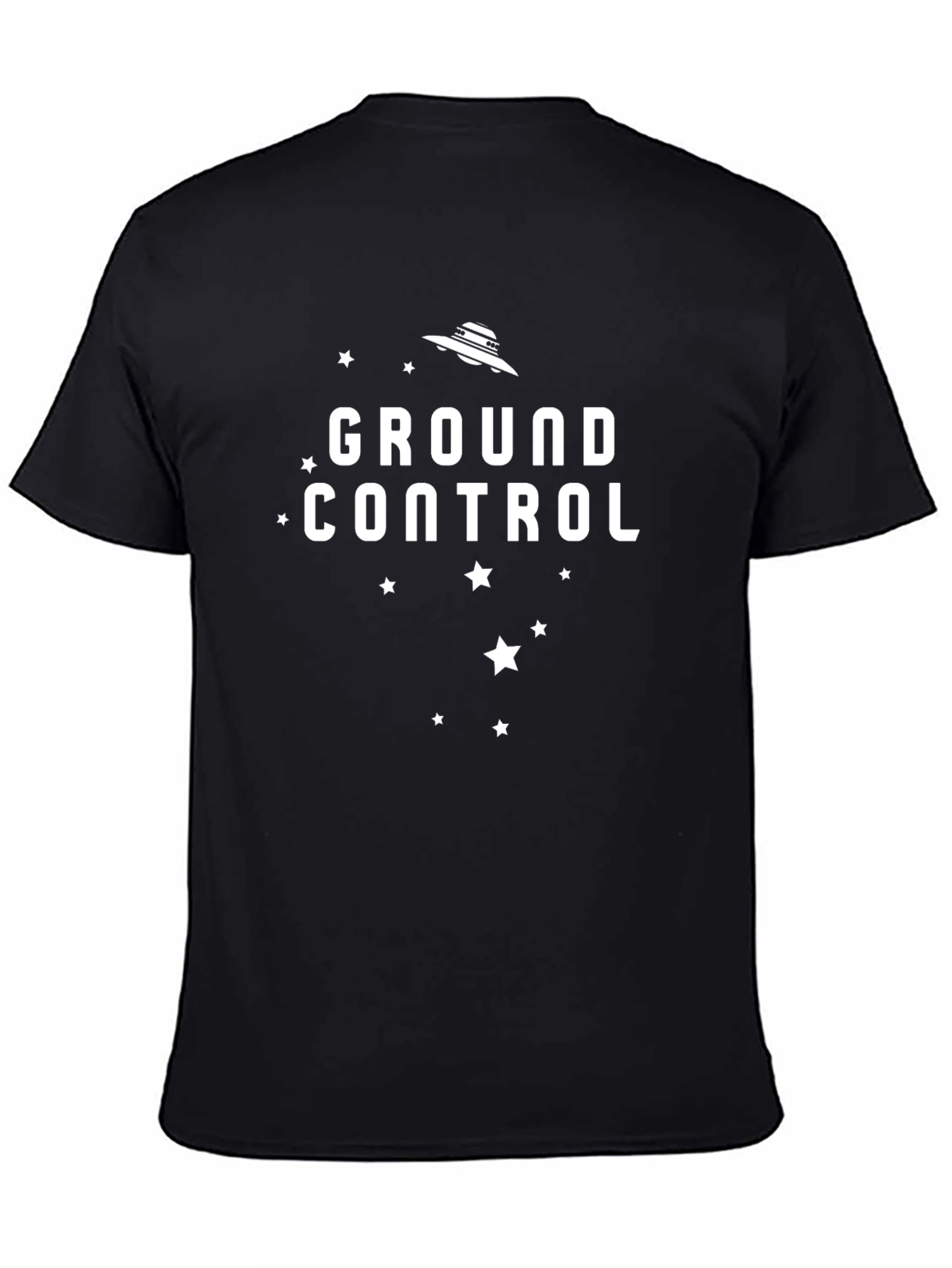Ground Control Graphic T-Shirt - Space Design