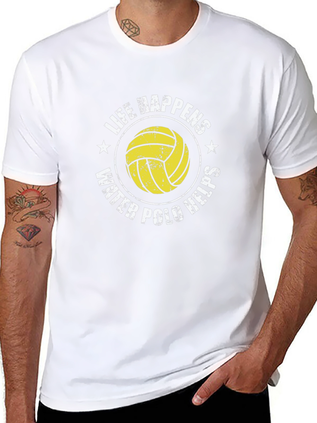 Life Happens Water Polo Helps T-Shirt