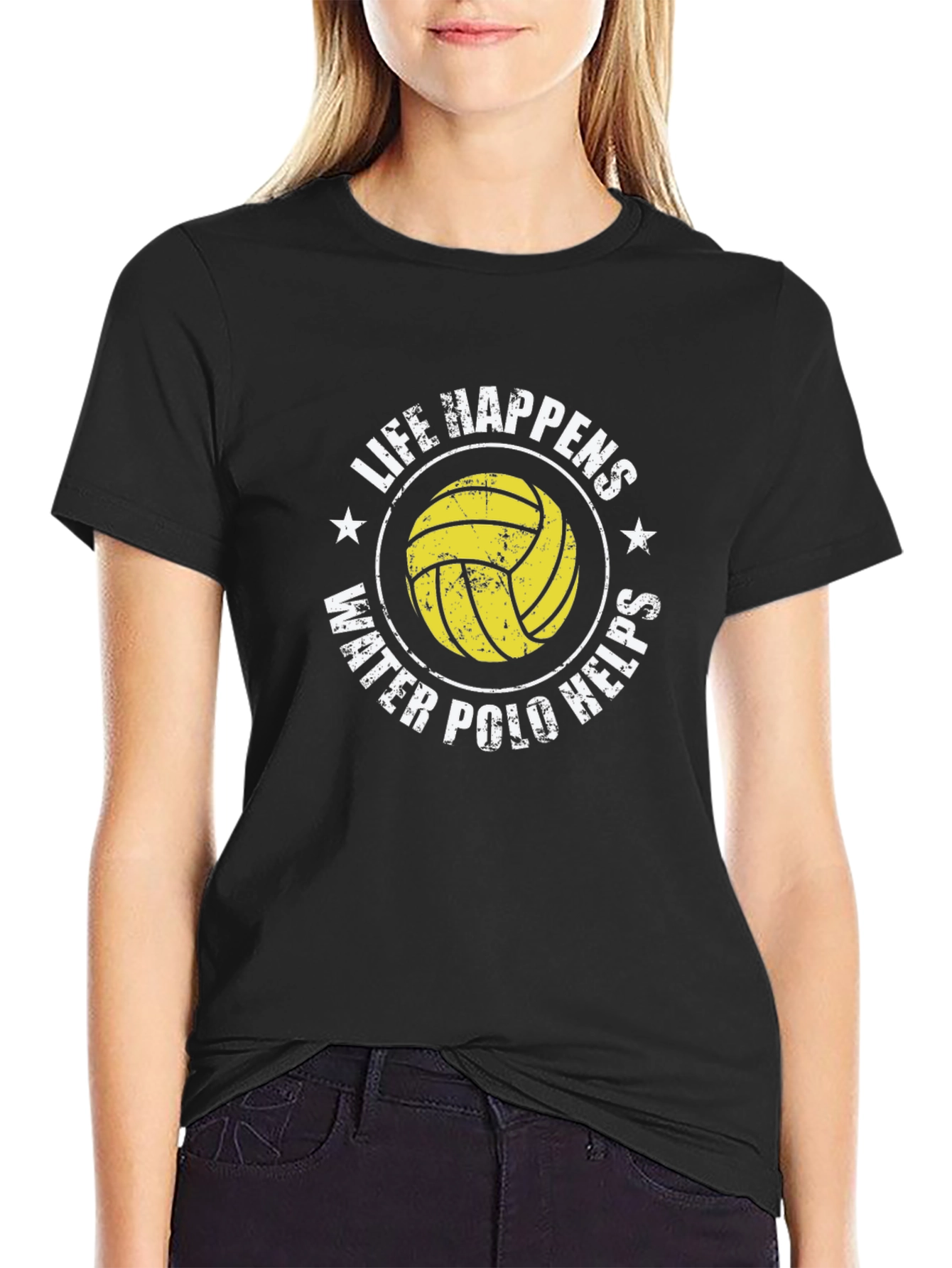 Life Happens Water Polo Helps T-Shirt