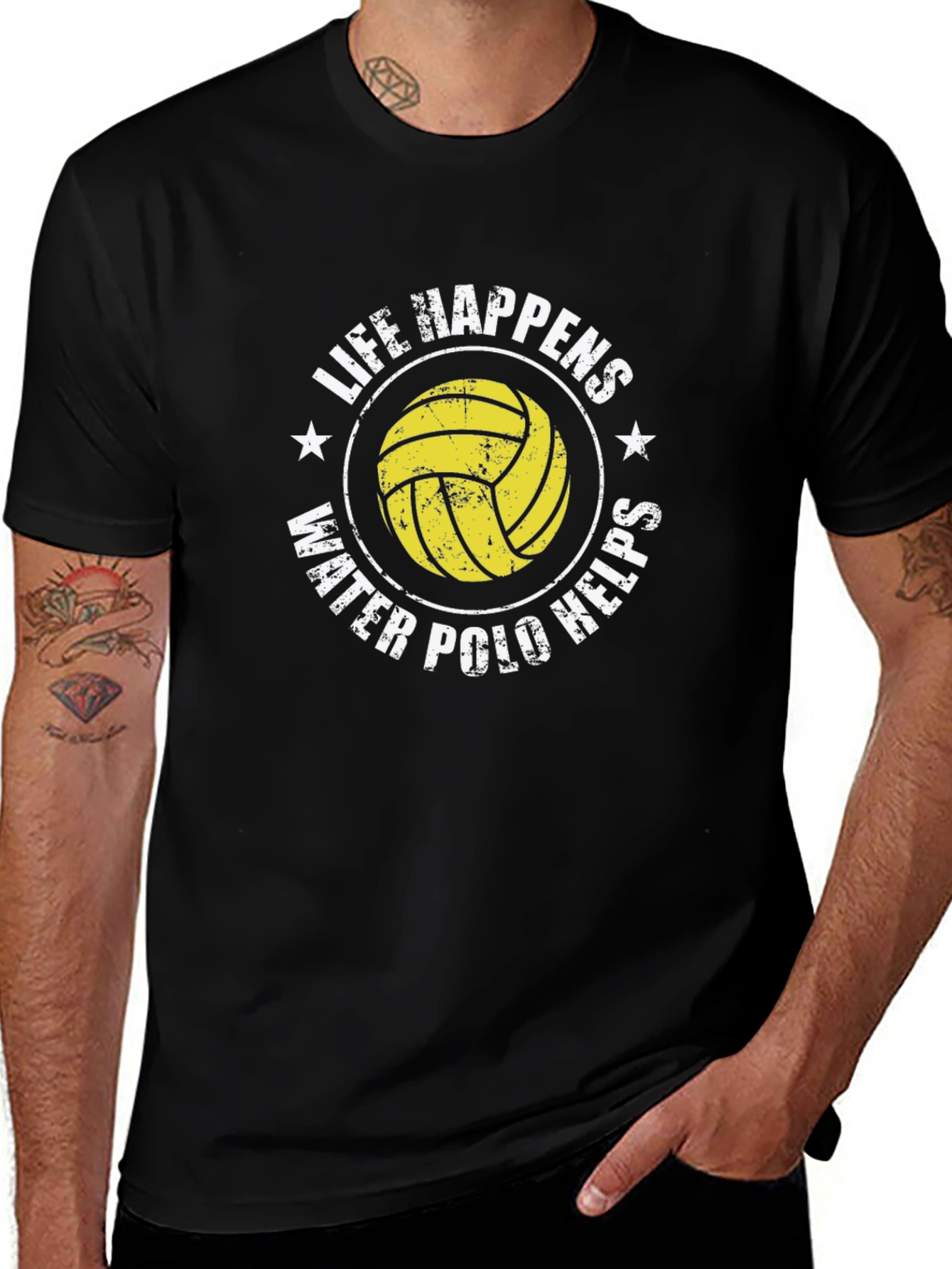 Life Happens Water Polo Helps T-Shirt