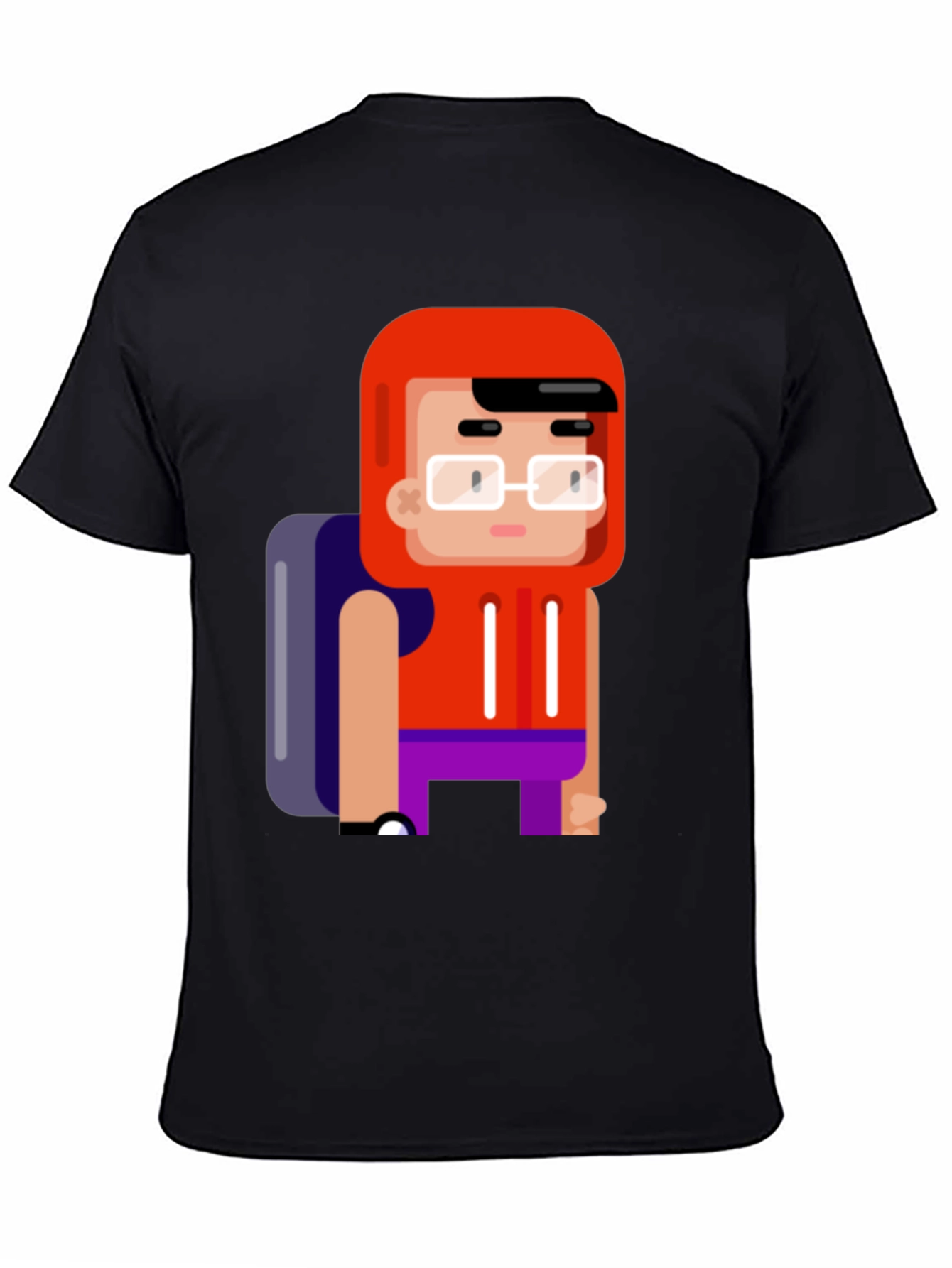 Cartoon Student T-Shirt