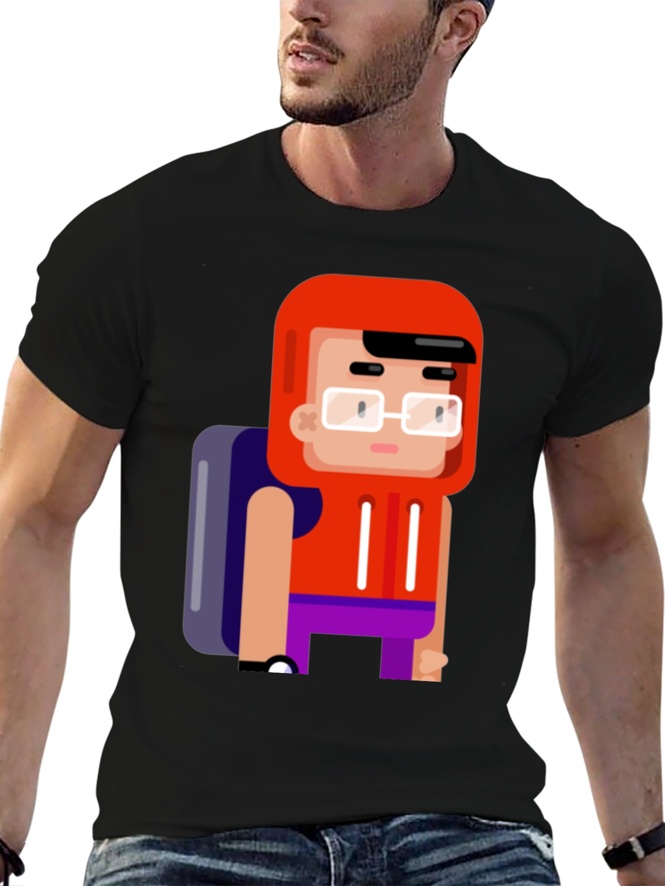 Cartoon Student T-Shirt