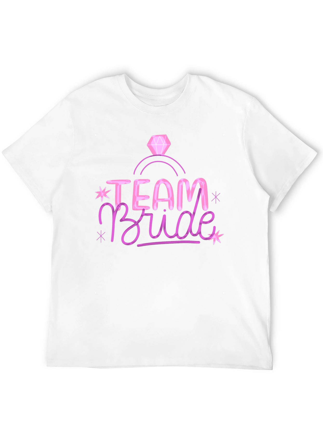 Team Bride Graphic Tee - Bachelorette Party Fun