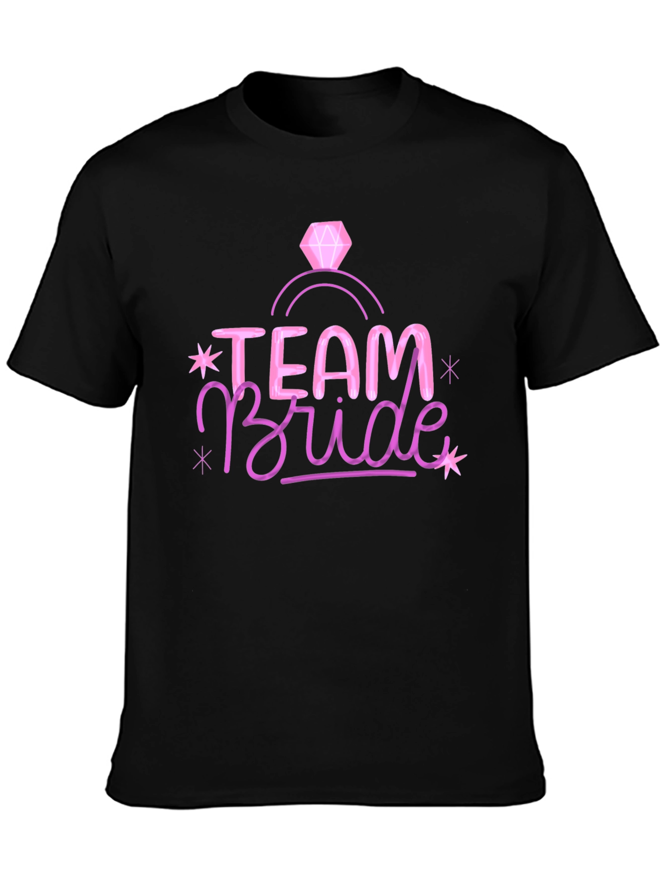 Team Bride Graphic Tee - Bachelorette Party Fun