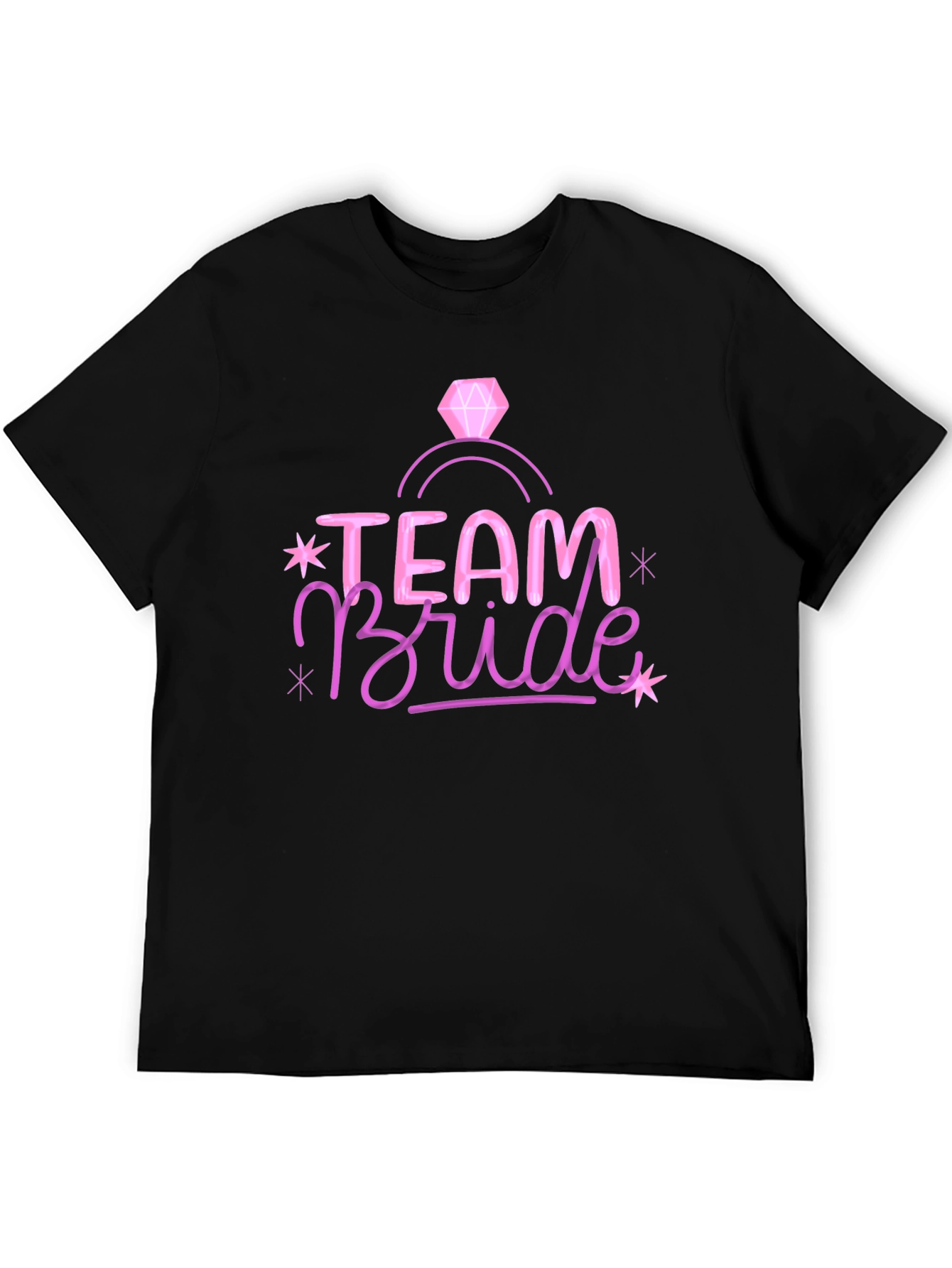 Team Bride Graphic Tee - Bachelorette Party Fun