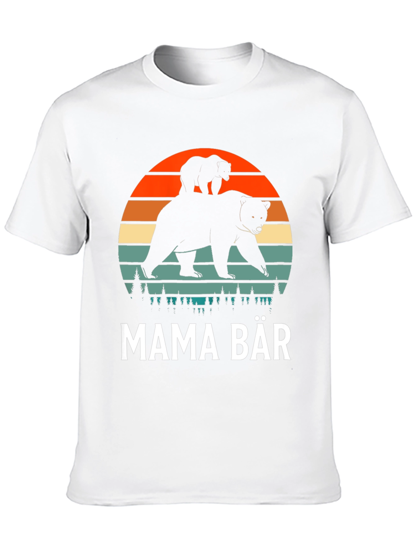 Mama Bear T-Shirt - Graphic Tee For Mom