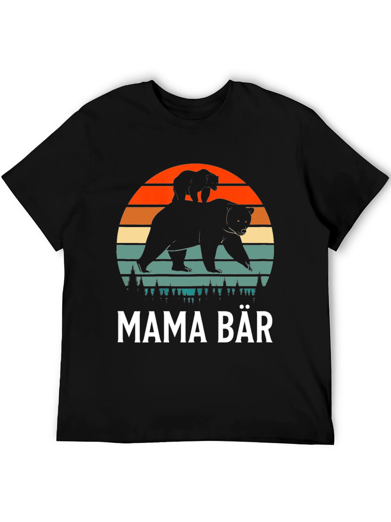 Mama Bear T-Shirt - Graphic Tee For Mom