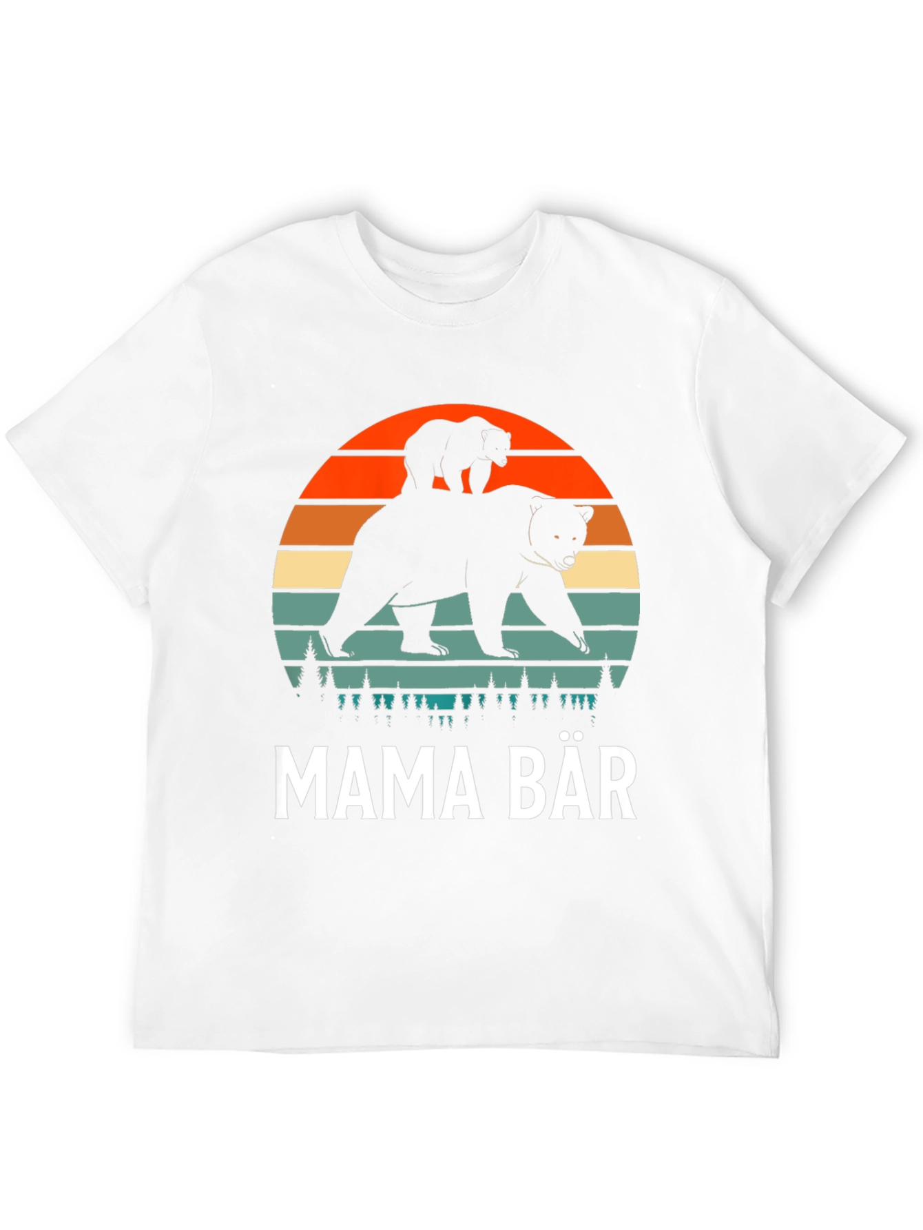 Mama Bear T-Shirt - Graphic Tee For Mom