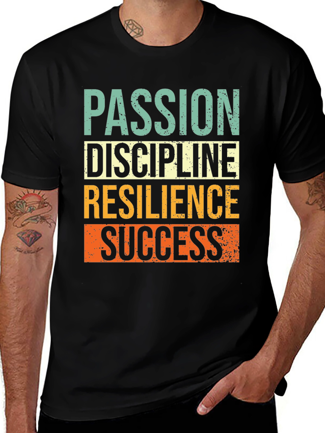 Passion Discipline Resilience Success T-Shirt