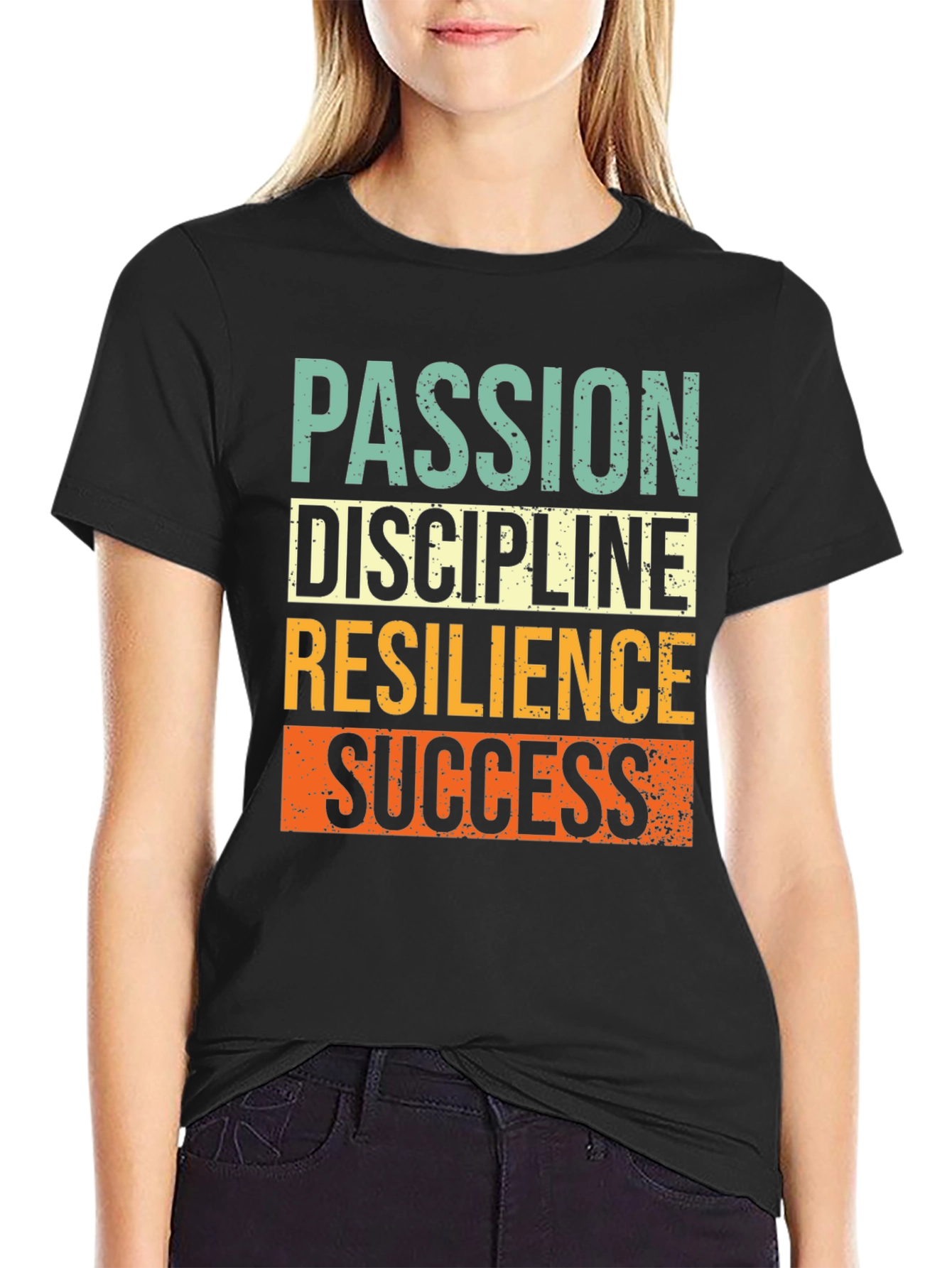 Passion Discipline Resilience Success T-Shirt