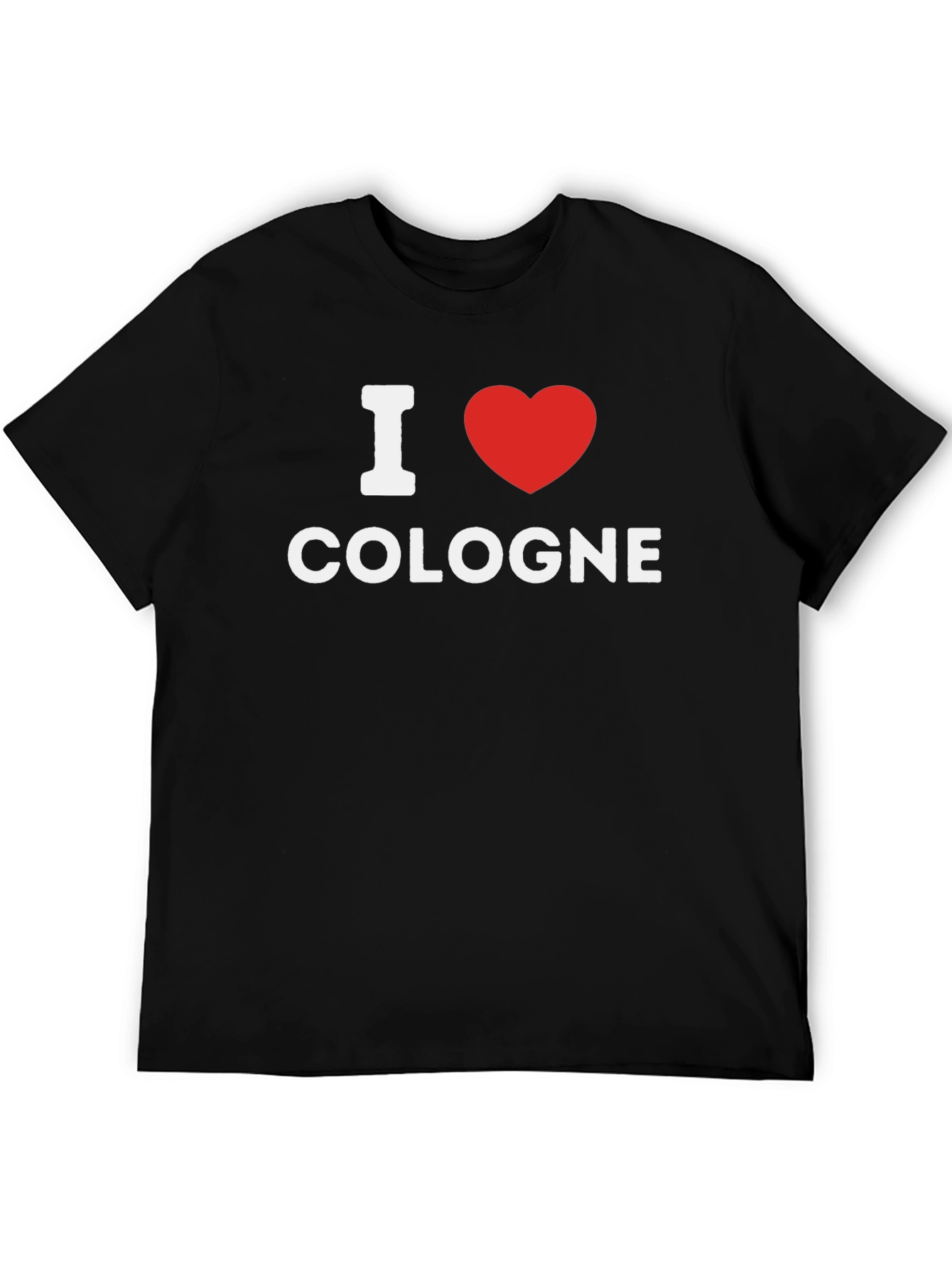I Heart Cologne Graphic Tee - Black
