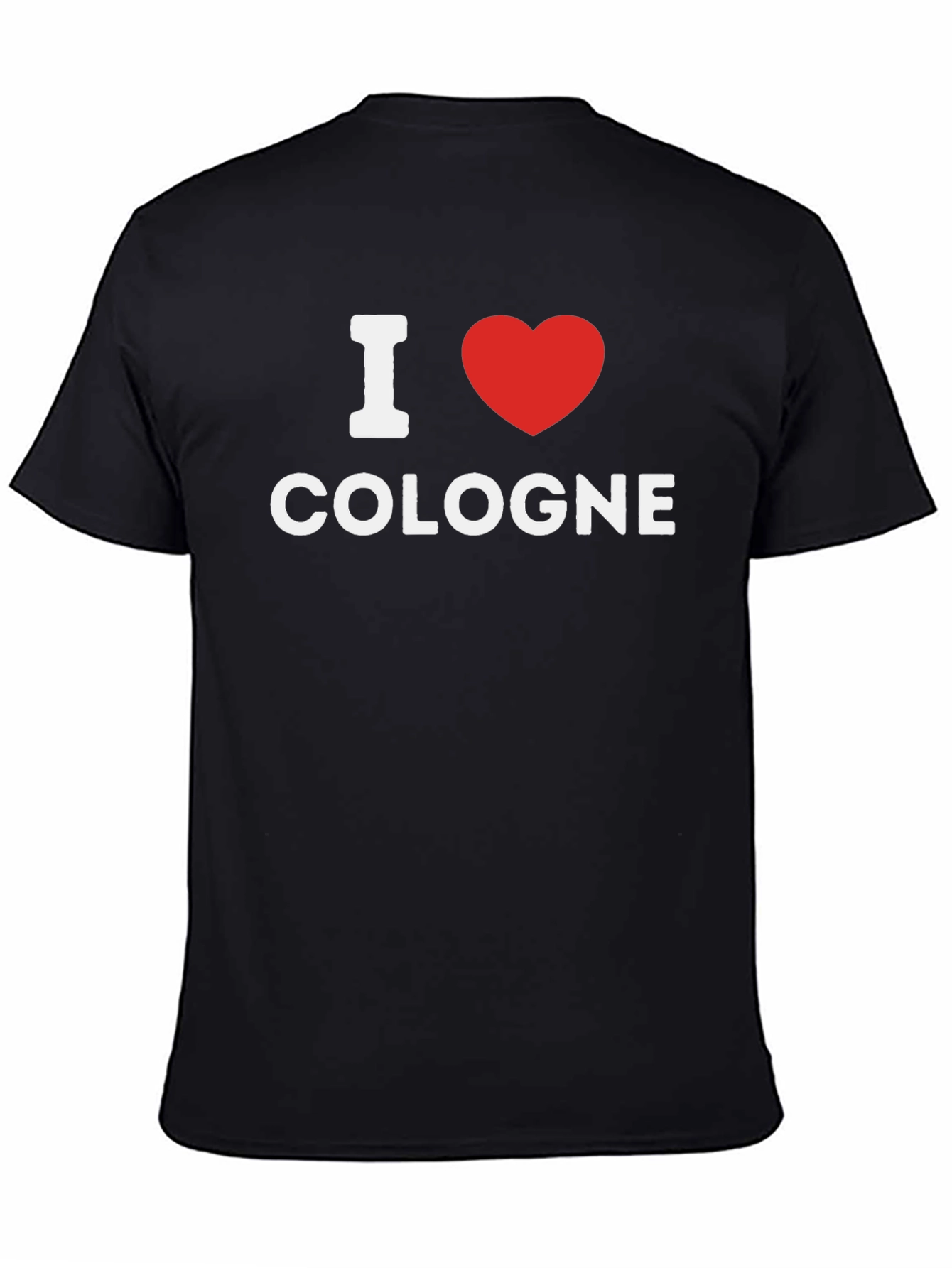 I Heart Cologne Graphic Tee - Black
