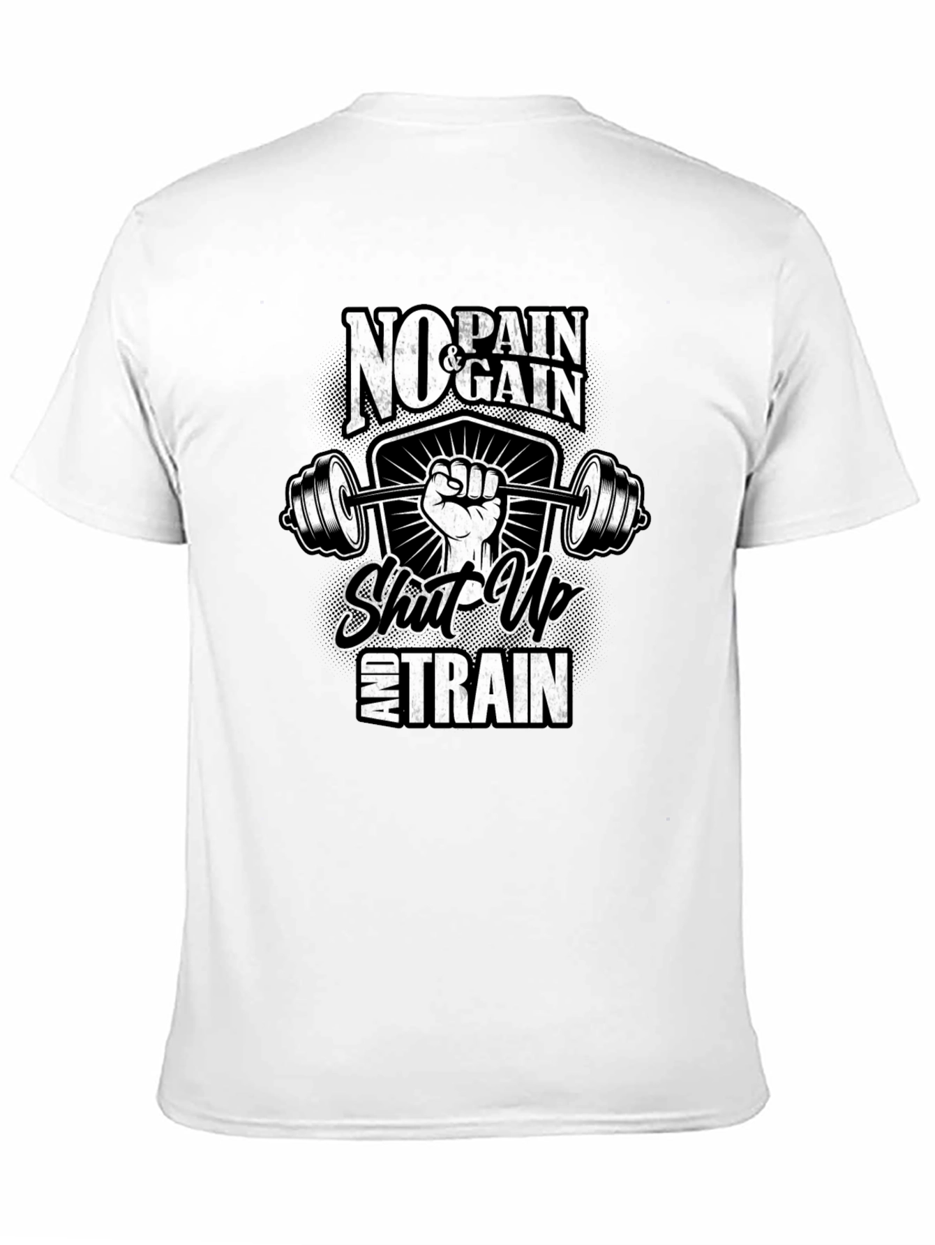 No Pain No Gain Gym Workout T-Shirt