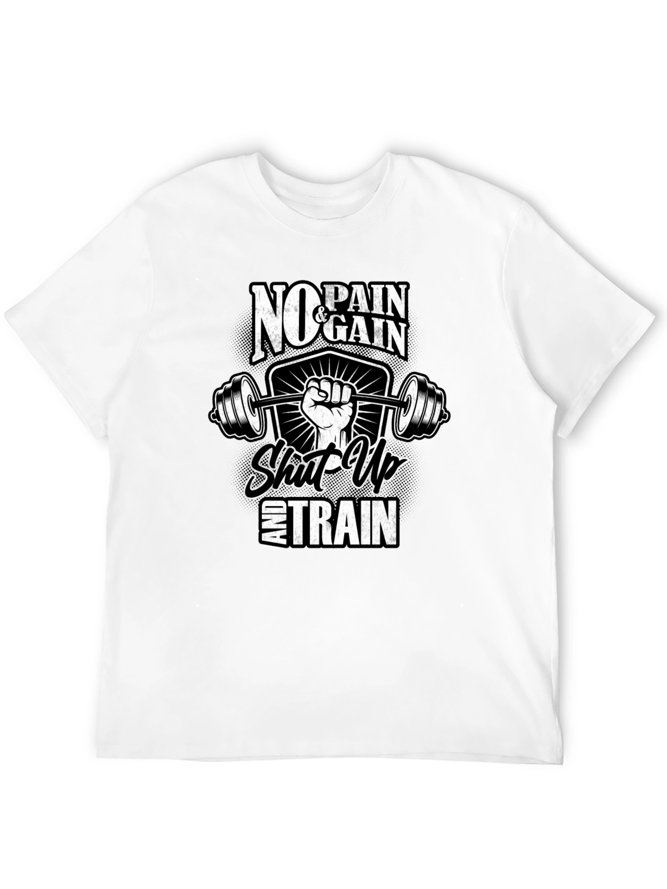 No Pain No Gain Gym Workout T-Shirt