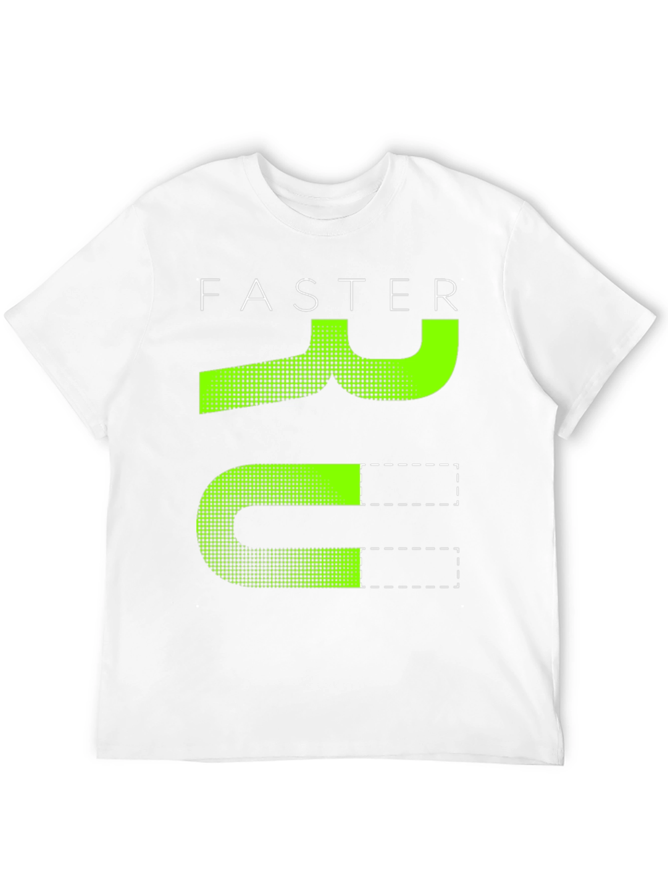 Faster Printed Graphic Tee - Casual Style
