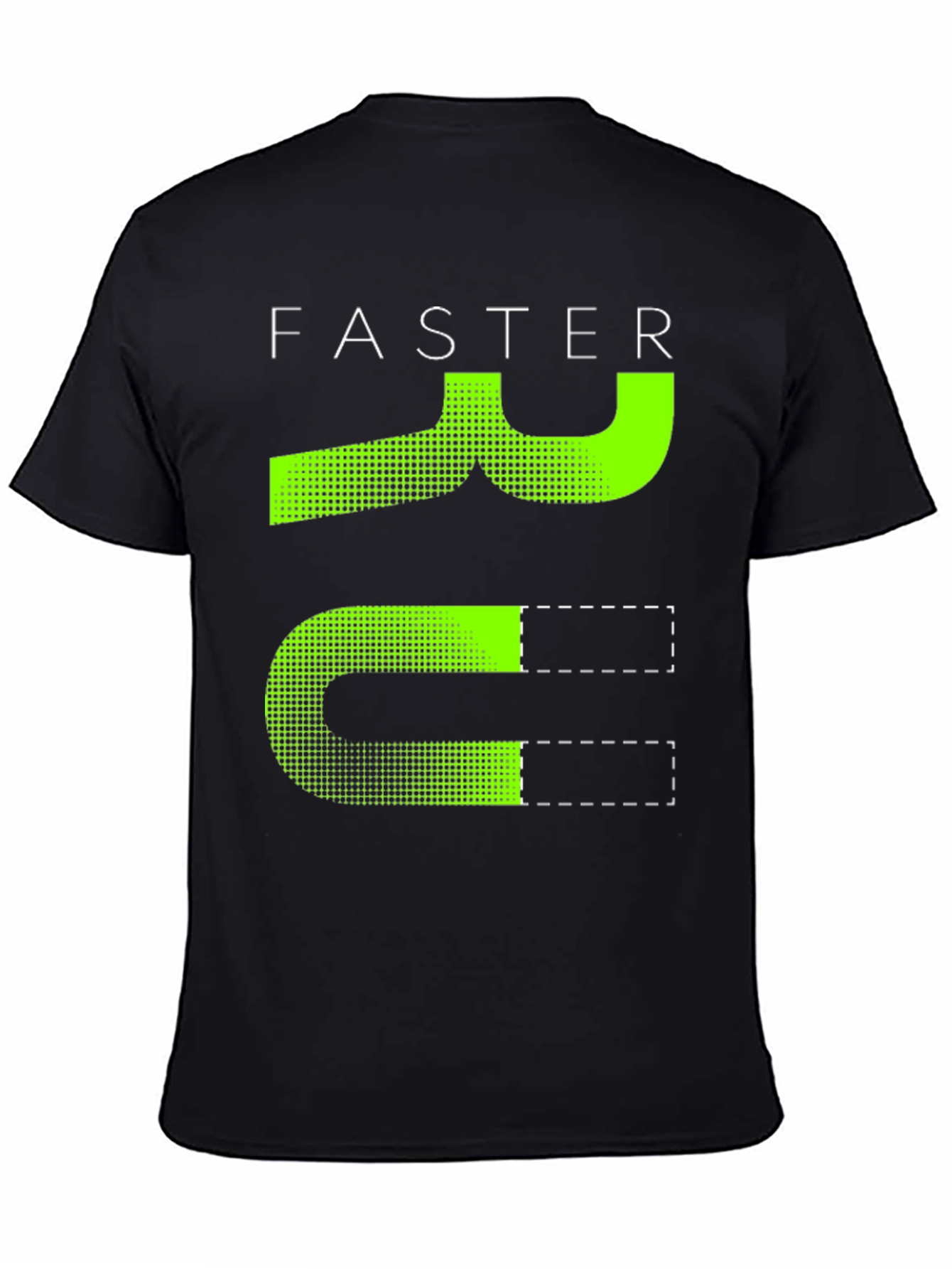 Faster Printed Graphic Tee - Casual Style