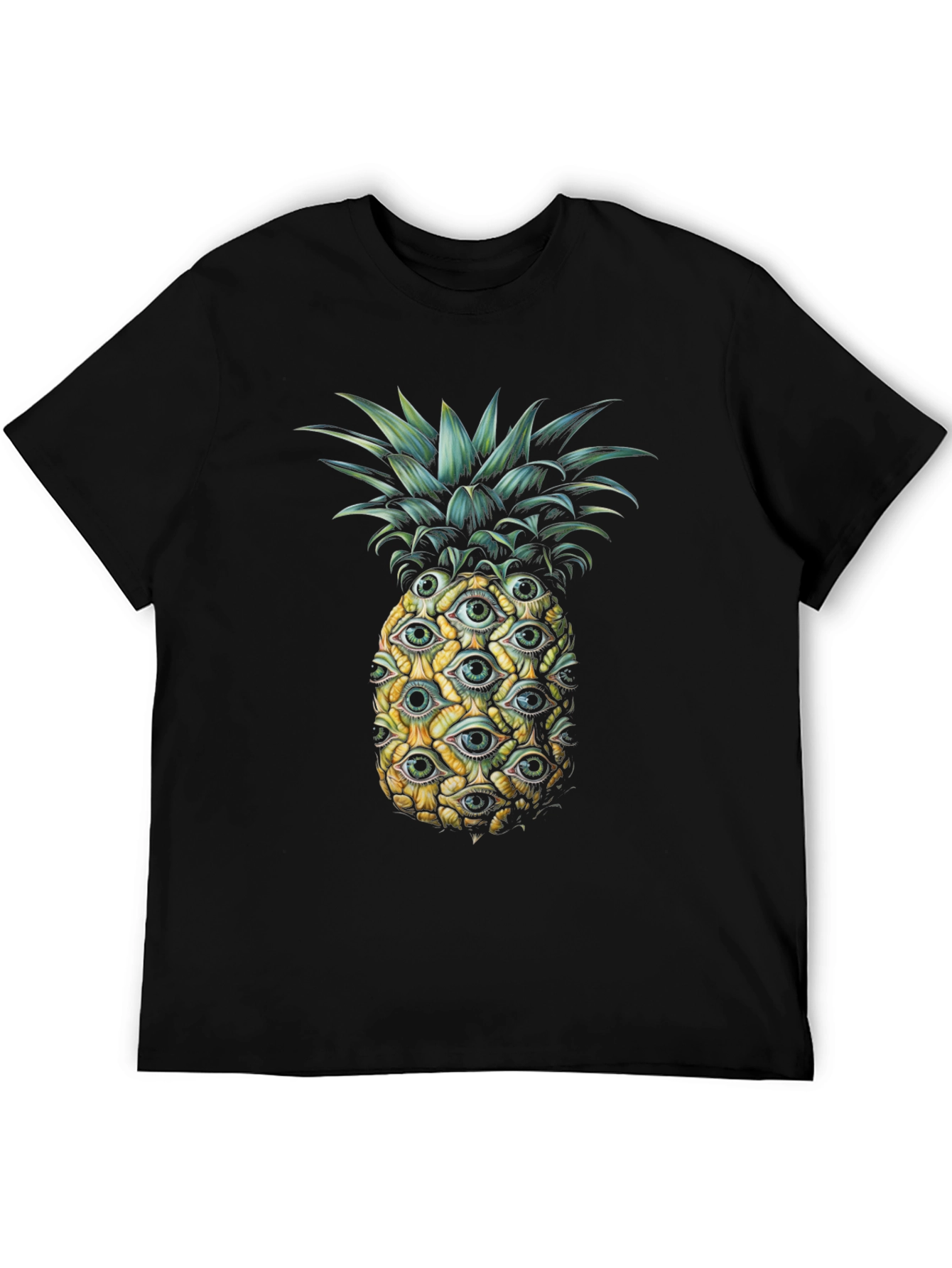 Eye-Catching Pineapple Graphic Tee - Unique Design