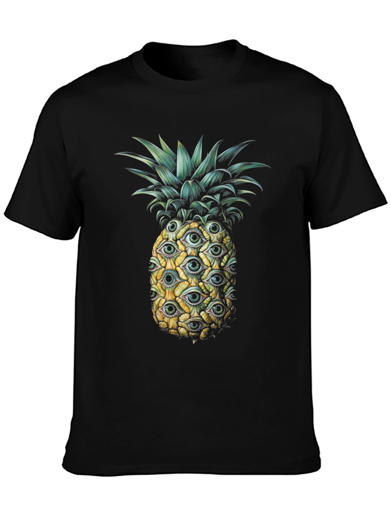 Eye-Catching Pineapple Graphic Tee - Unique Design