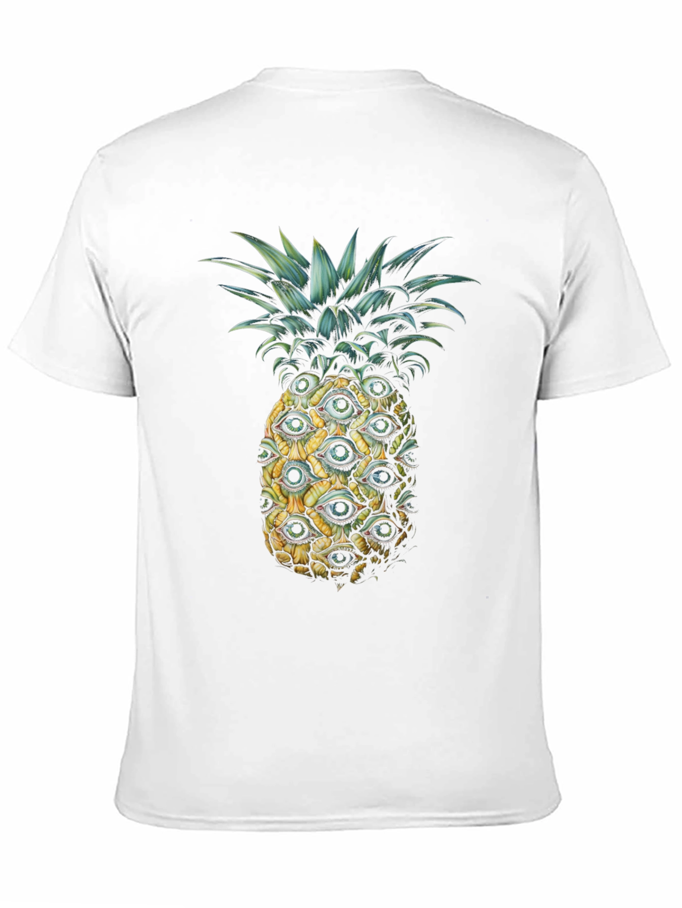 Eye-Catching Pineapple Graphic Tee - Unique Design