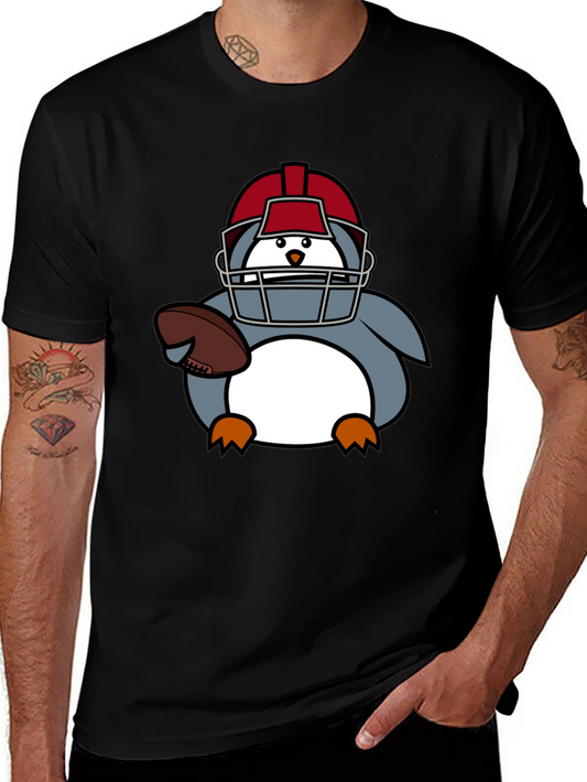 Football Penguin T-Shirt