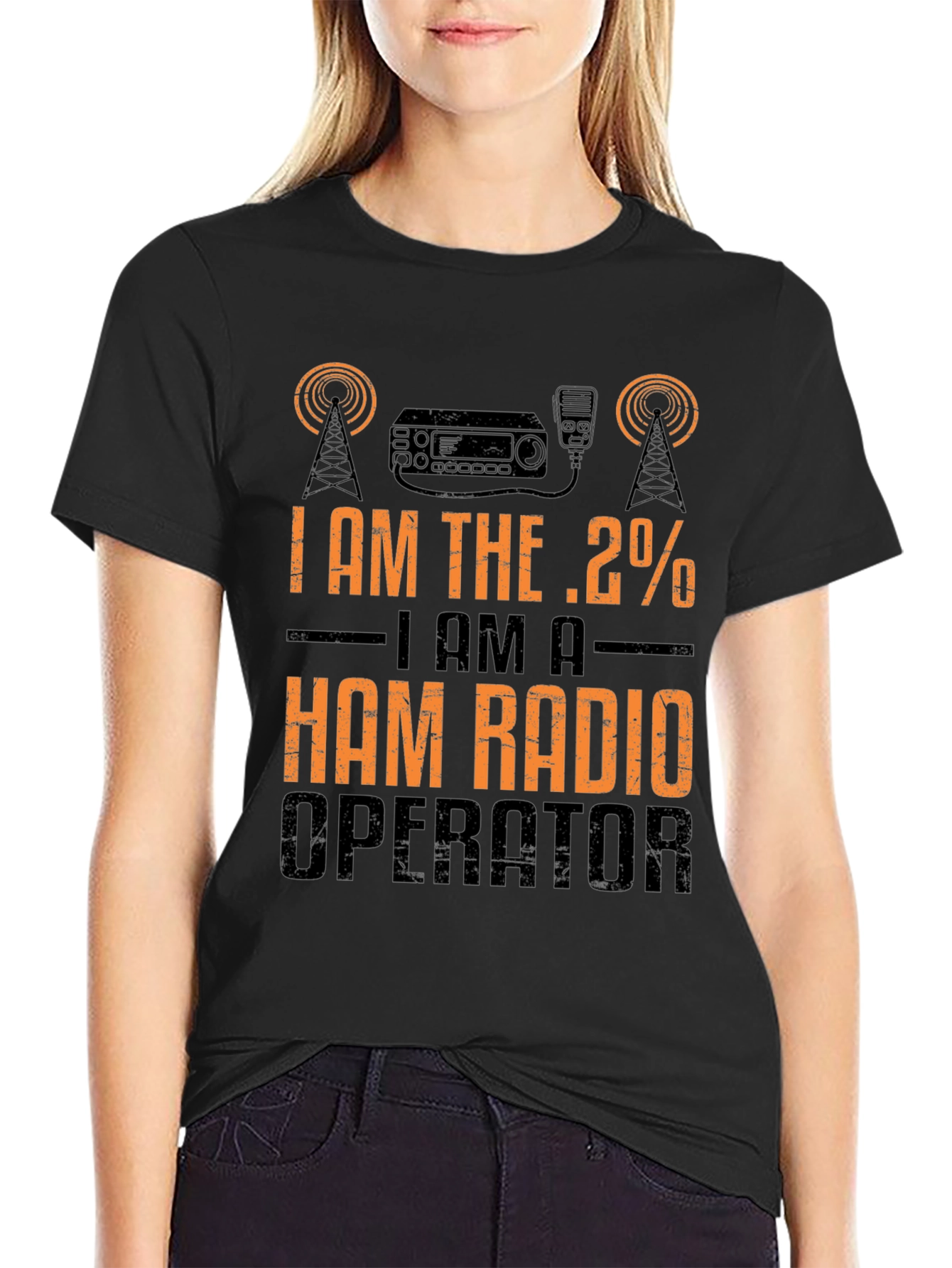 I Am The .2% Ham Radio Operator T-Shirt