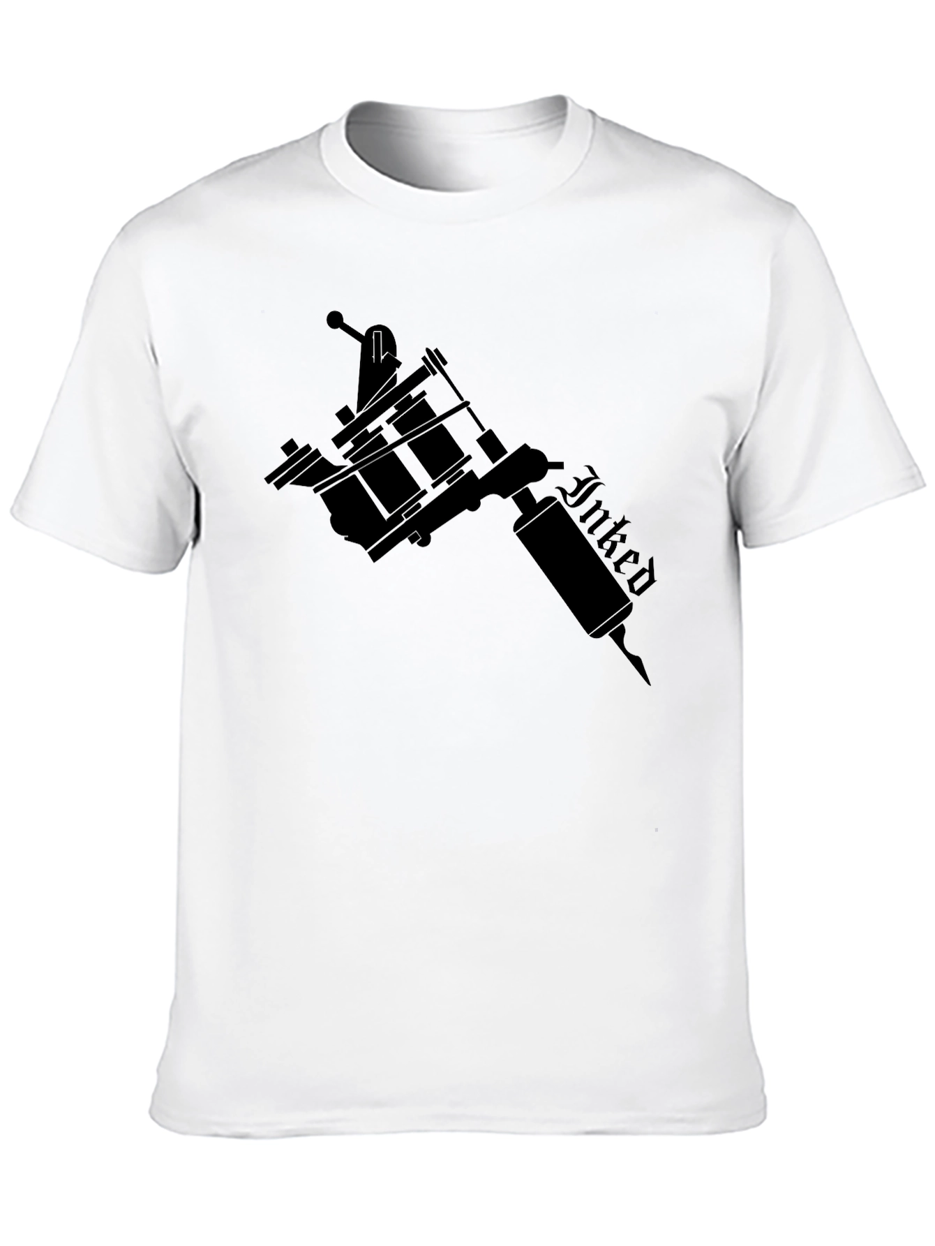Inked Tattoo Machine Black T-Shirt