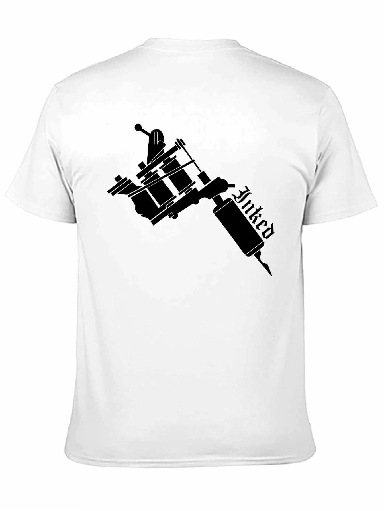 Inked Tattoo Machine Black T-Shirt