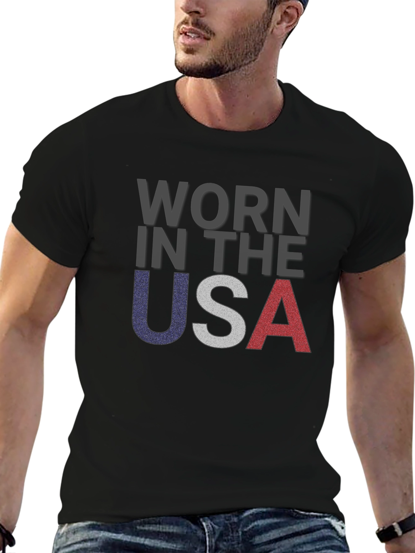 Worn in the USA Patriotic T-Shirt