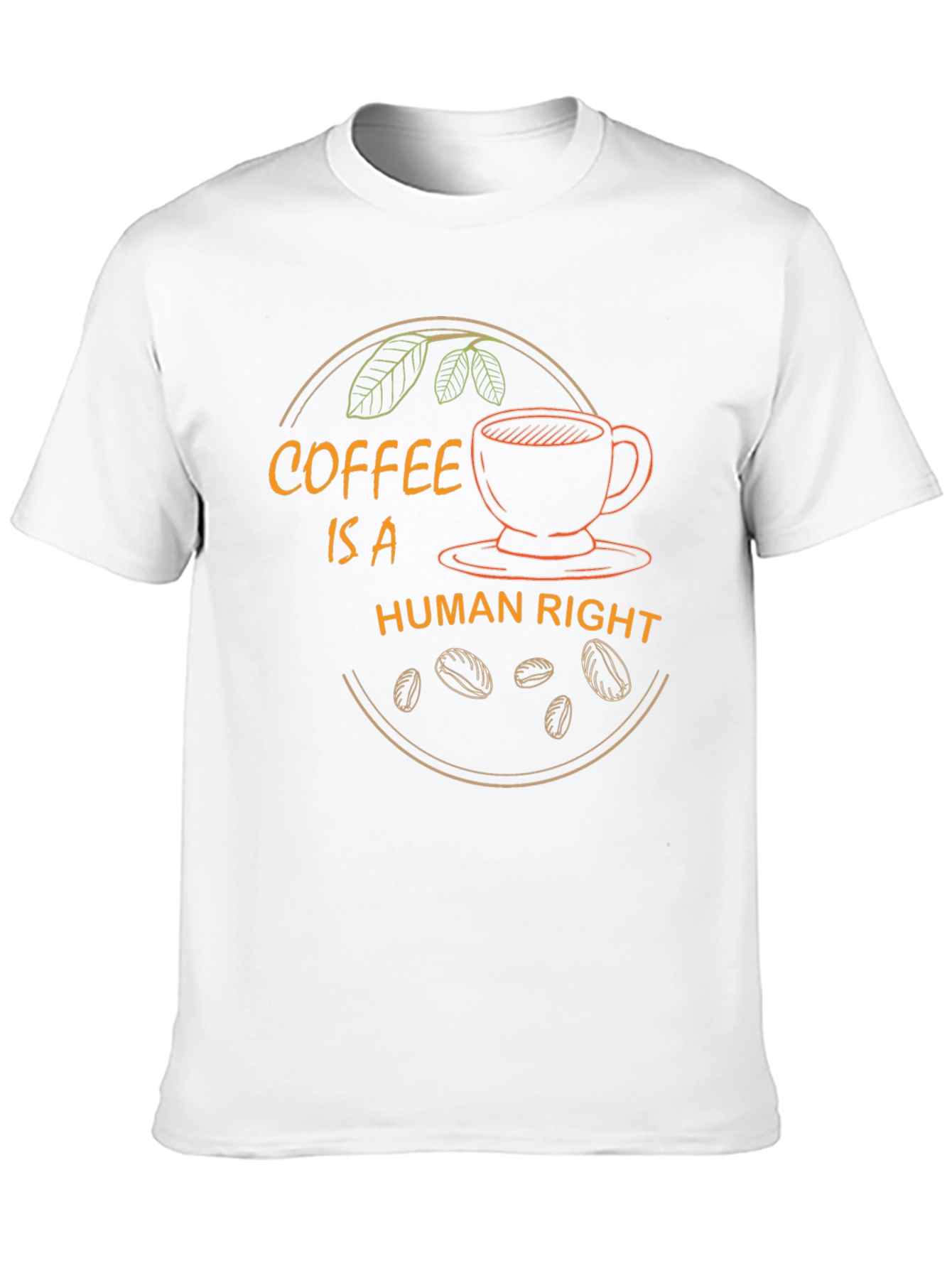Coffee Is A Human Right Graphic T-Shirt