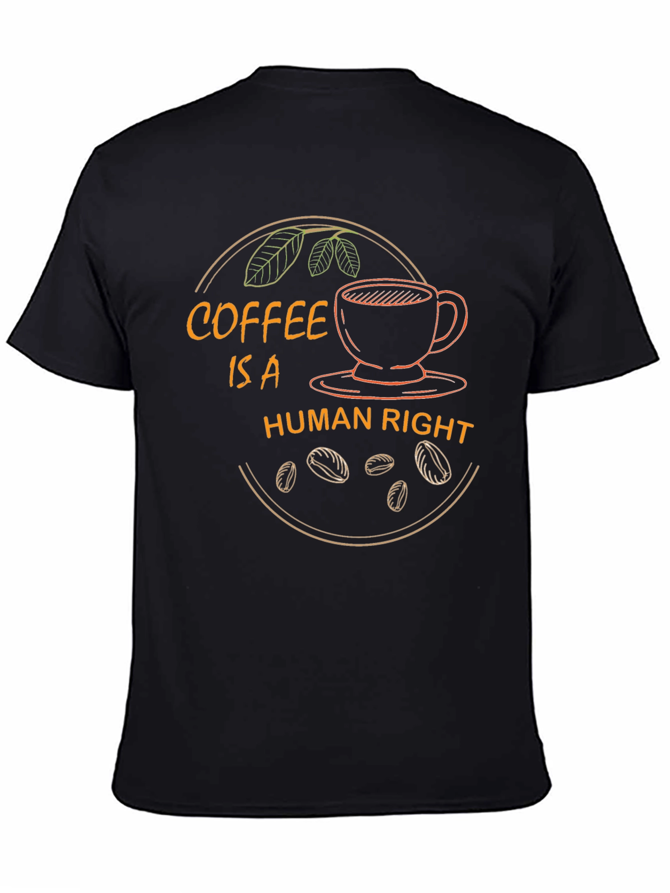 Coffee Is A Human Right Graphic T-Shirt