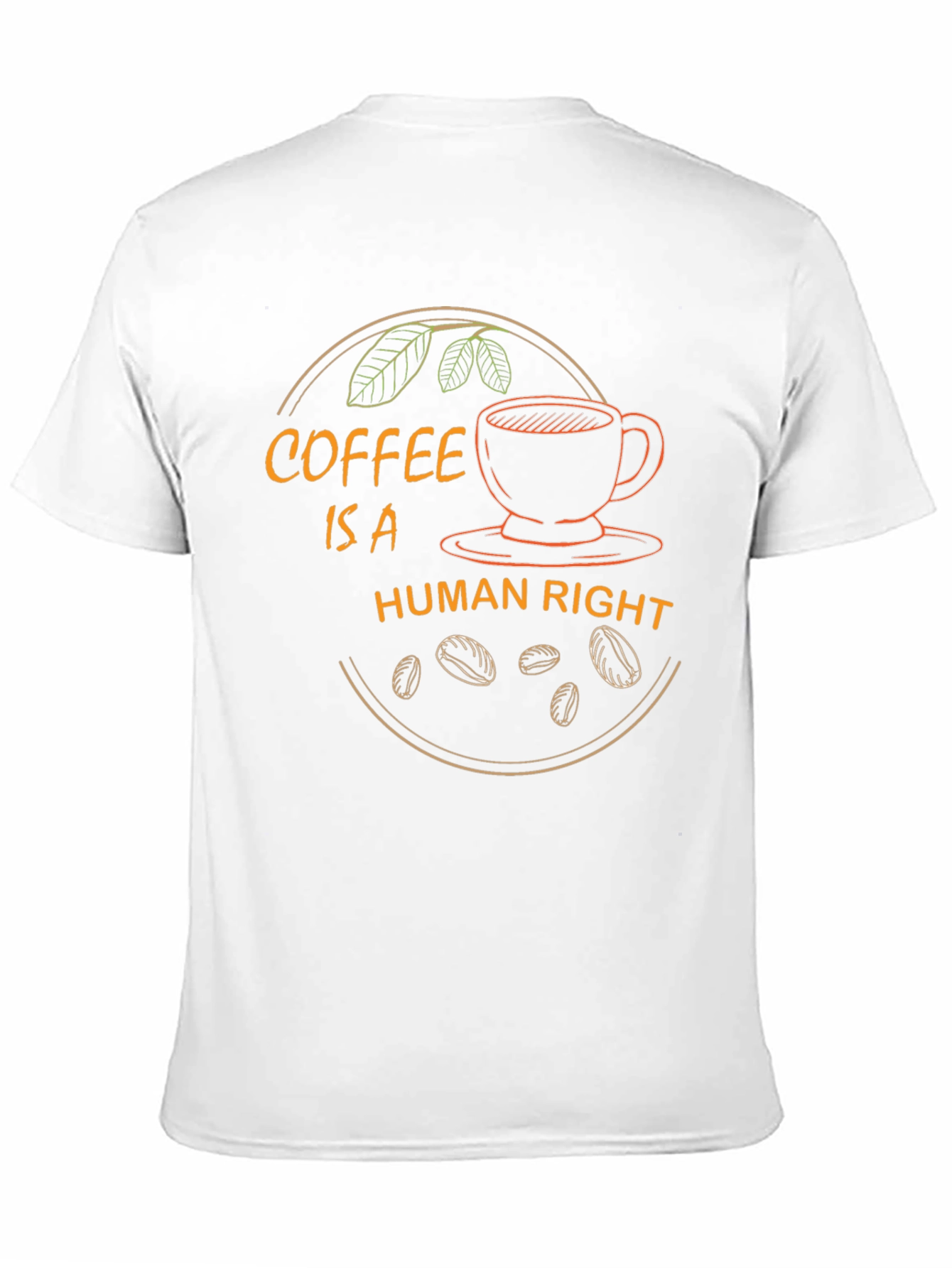 Coffee Is A Human Right Graphic T-Shirt