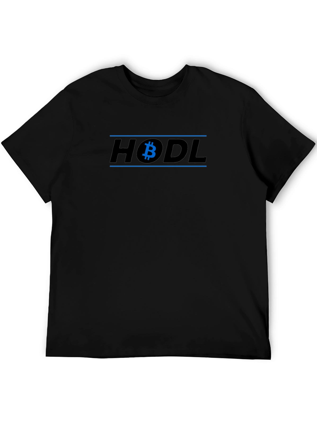 HODL Bitcoin Crypto Black Tee