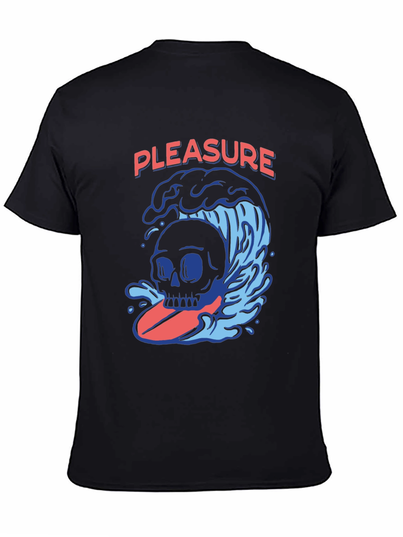 Skull Surfing Graphic Tee