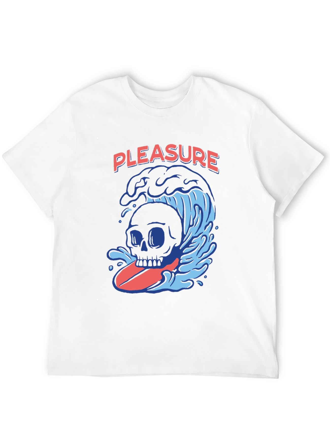 Skull Surfing Graphic Tee