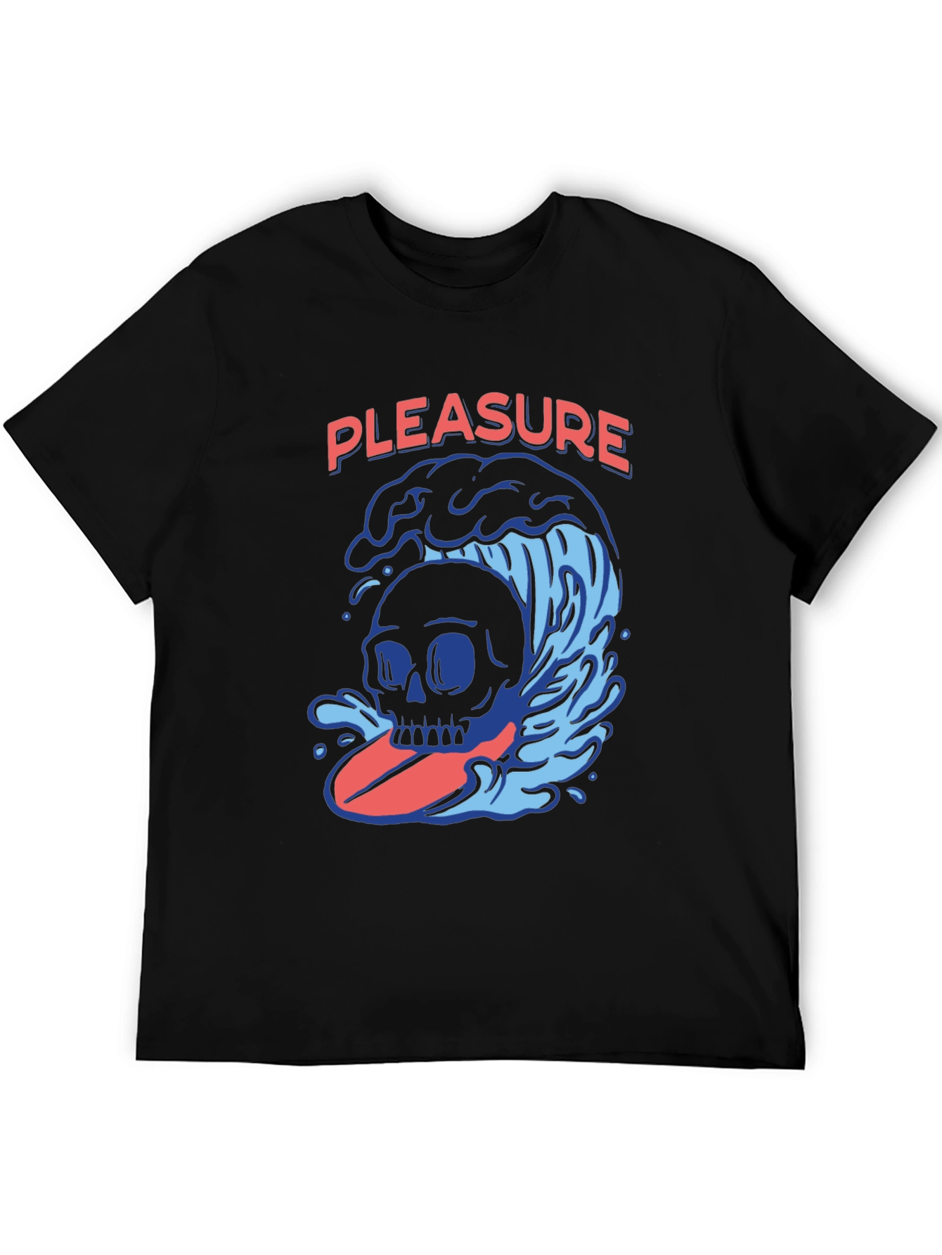 Skull Surfing Graphic Tee