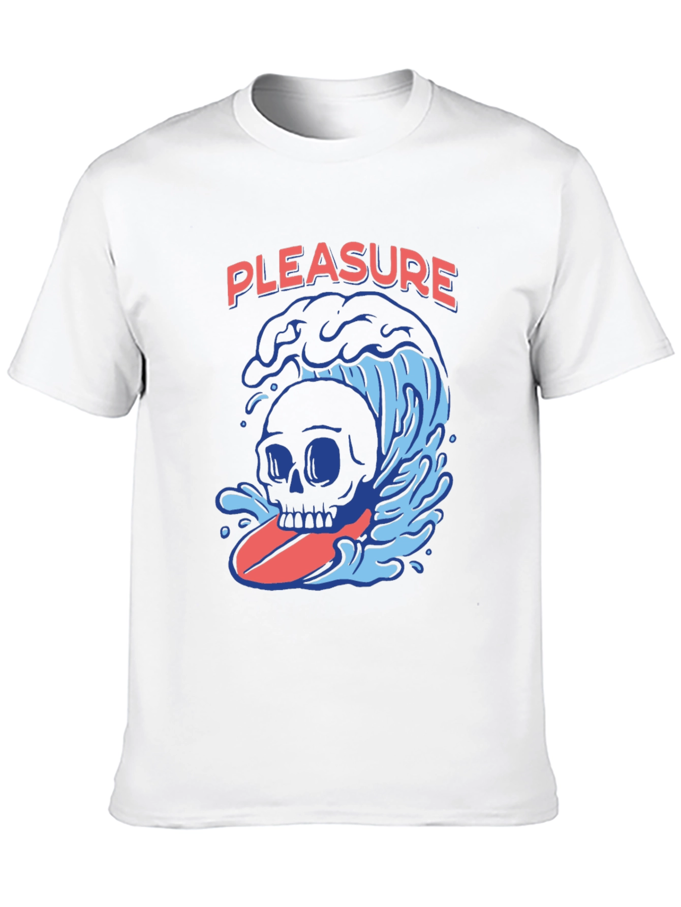 Skull Surfing Graphic Tee