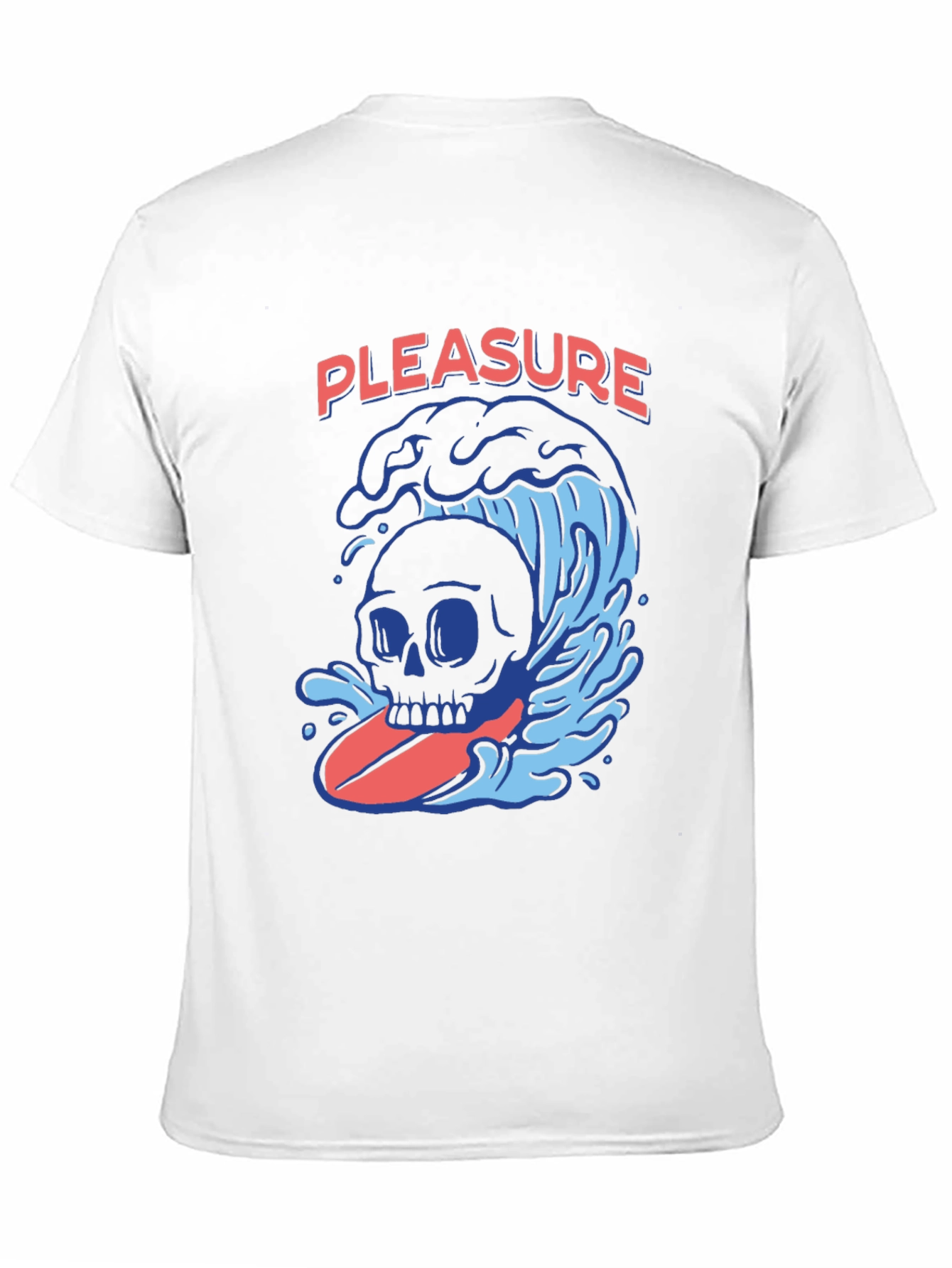 Skull Surfing Graphic Tee