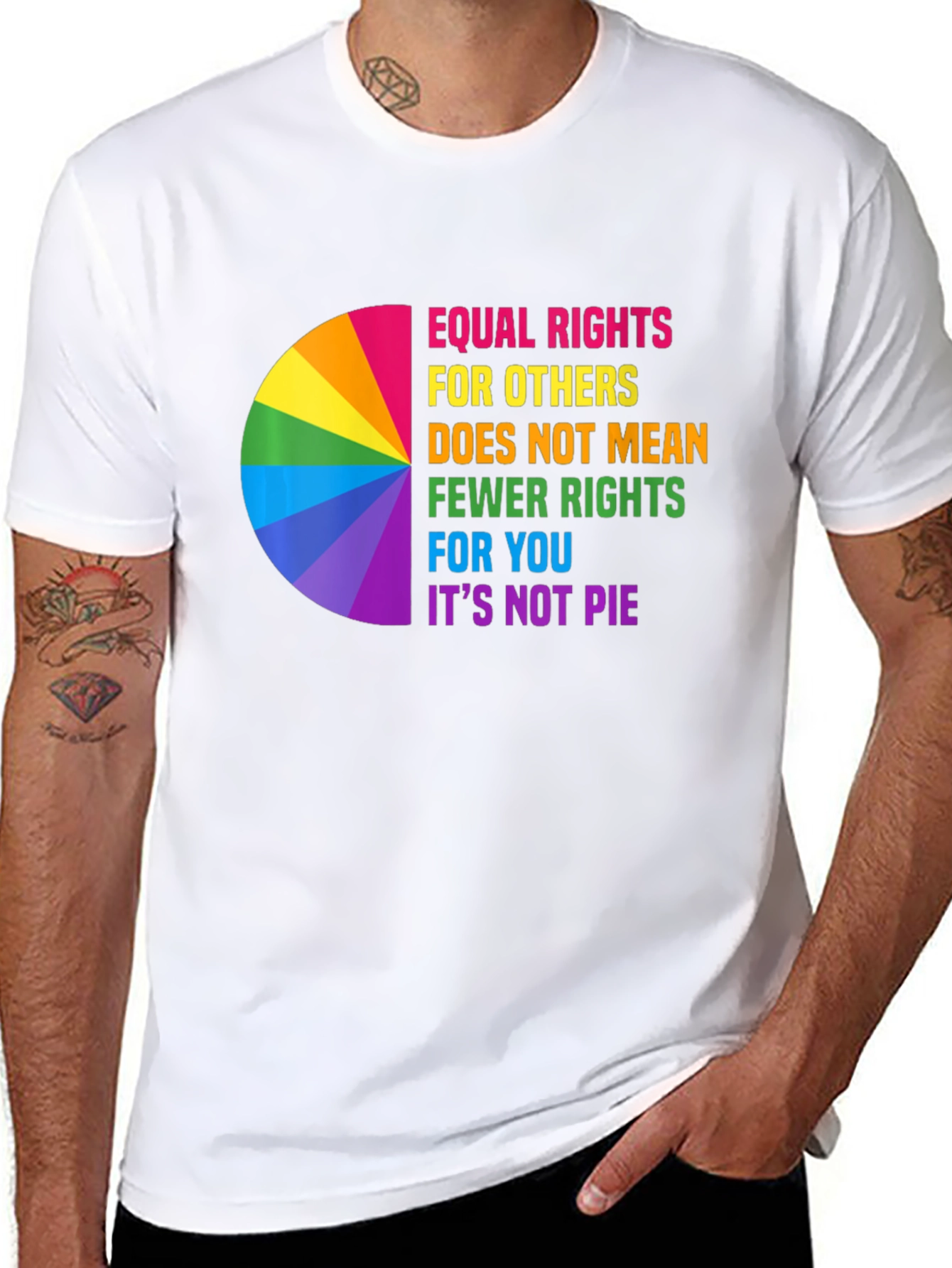 Equality Pride T-Shirt - Its Not Pie!